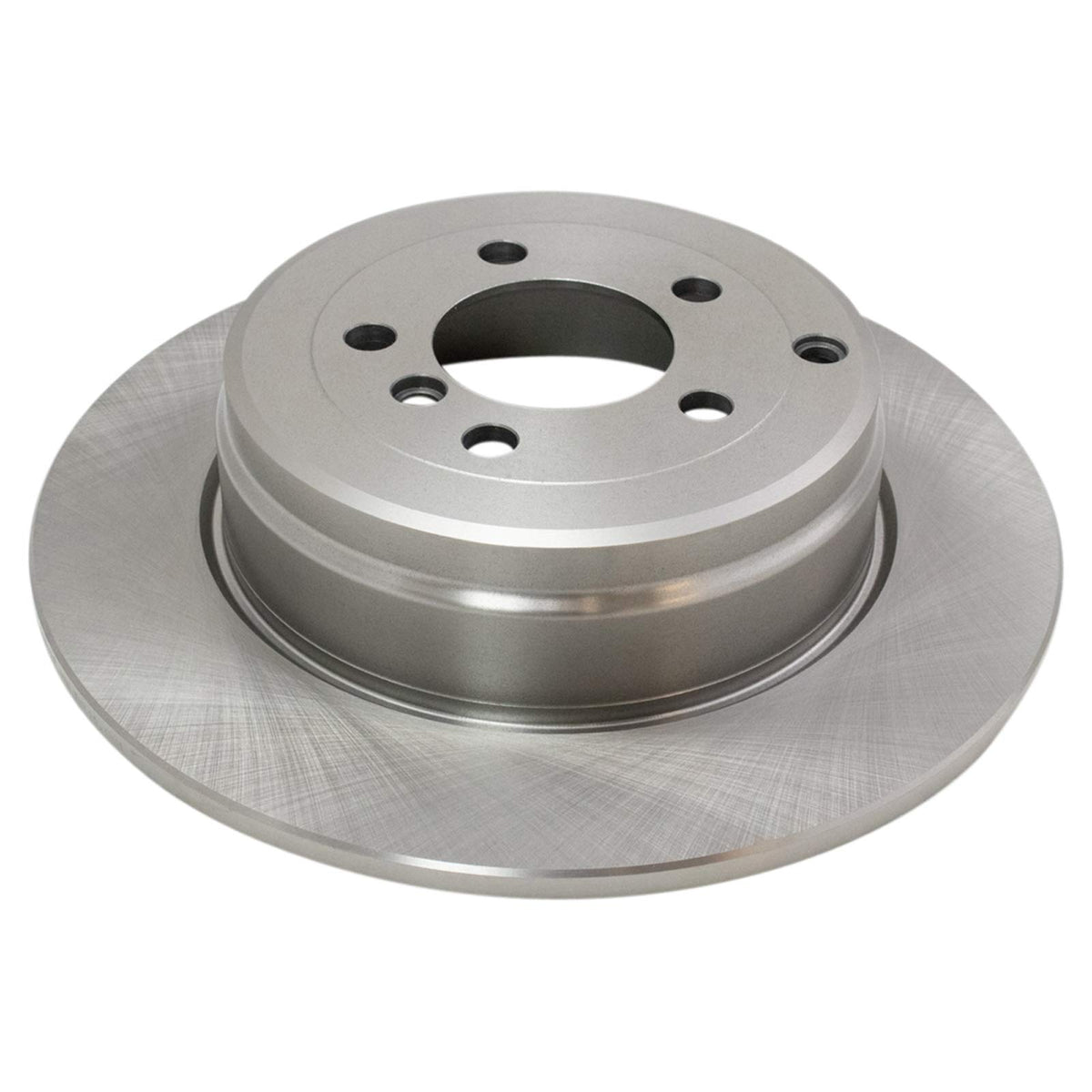Trq Rear Brake Rotors Set Solid Compatible With 2003-2005 Land Rover Range Rover