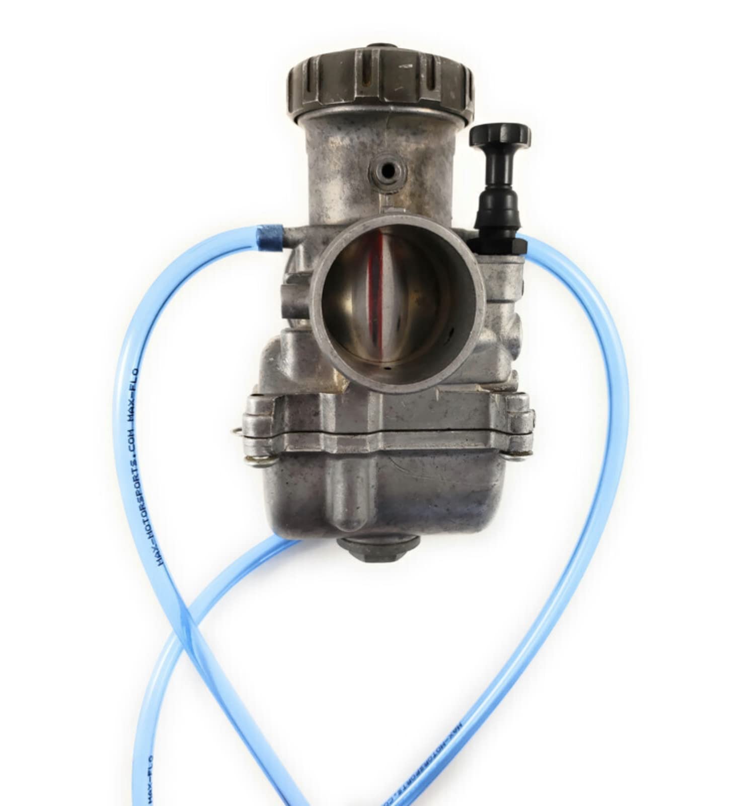 Max-Motorsports Universal 4Mm Id Carburetor Vent Hose Lines Overflow 5'Ft Kit Keihin Mikuni Carb Mx Atv Max-Motorsports (Clear Ice Blue), Uni-5