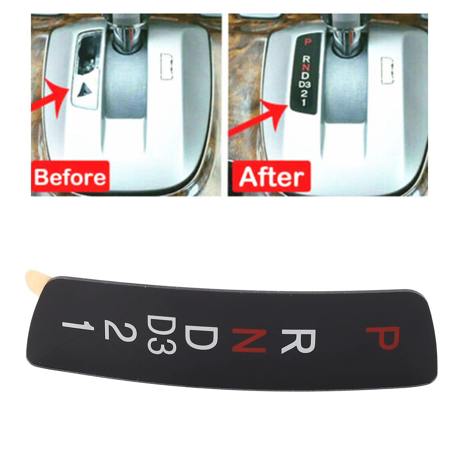 Console Gear Display Panel Trim 54721 Tb0 A, Kimiss Console Gear Stick Selector Panel Display Trim Lightweight Replacement For 2008-2013