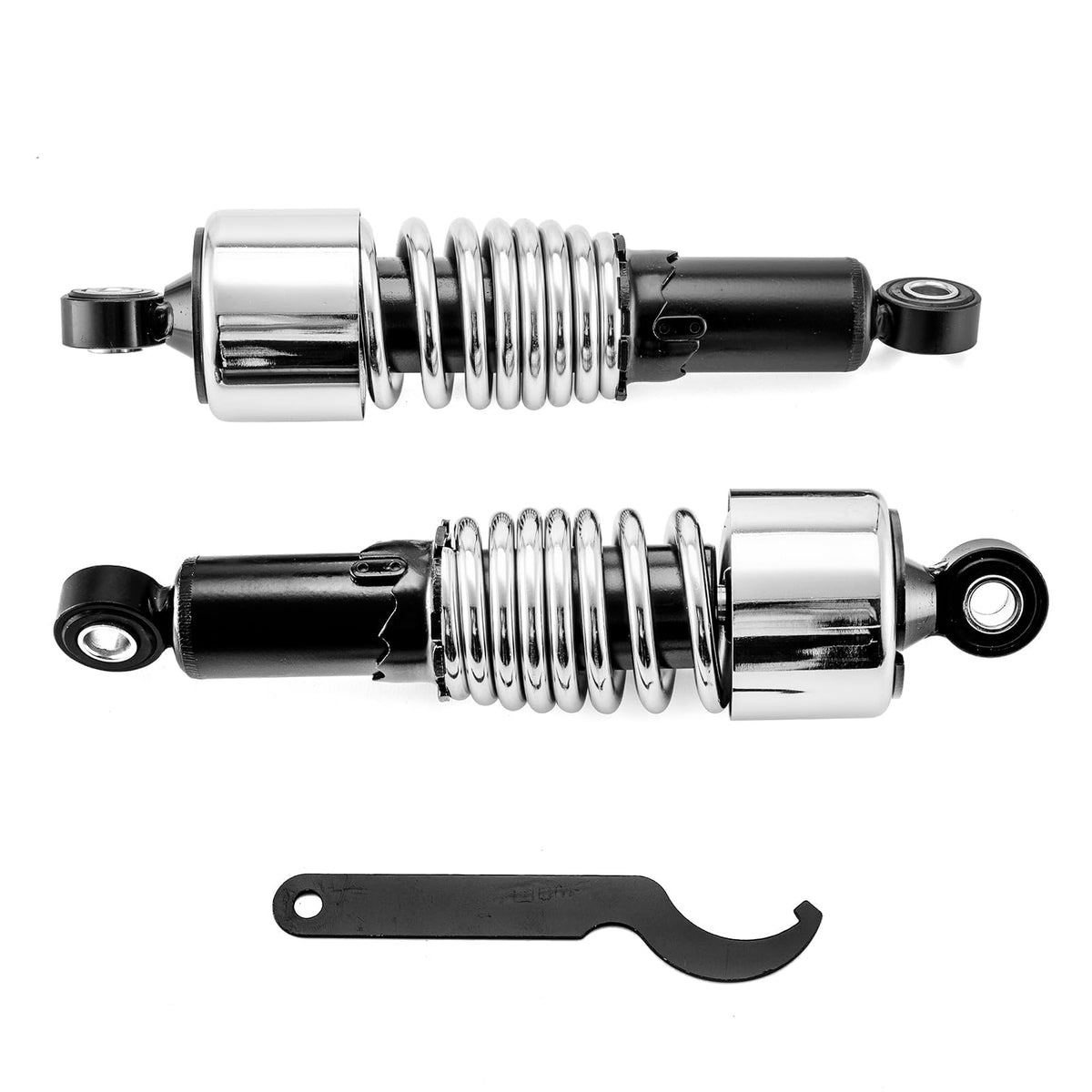 Weisen Rear Shocks Lowering Kit 10.5 Inch Preload Adjustable Compatible With 1980-2024 Harley Davidson Touring Tour Glide Electra Glide Road King Glide Street Glide