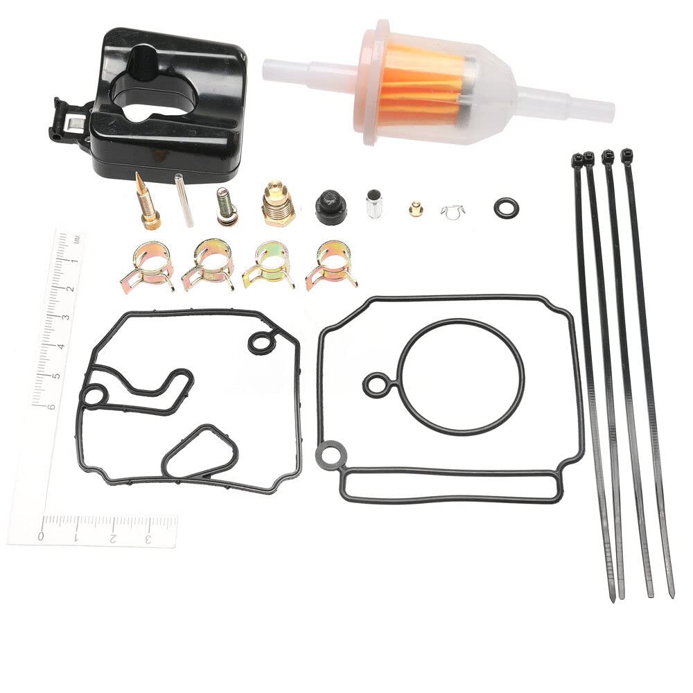 18-7768 Carburetor Repair Kit Replacement for 40-50HP 2-Stroke Outboards Carburetor Replaces 6H4-W0093-03-00 6H4-W0093-02-00 Sie
