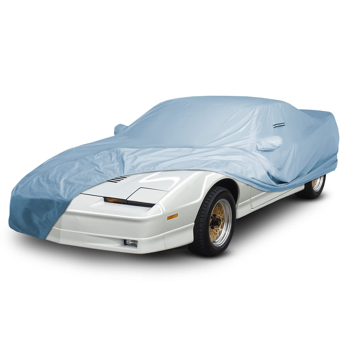 Icarcover Premium Car Cover For 1982-1990 Pontiac Trans Am Waterproof All Weather Rain Snow Uv Sun Hail Protector For Automobile
