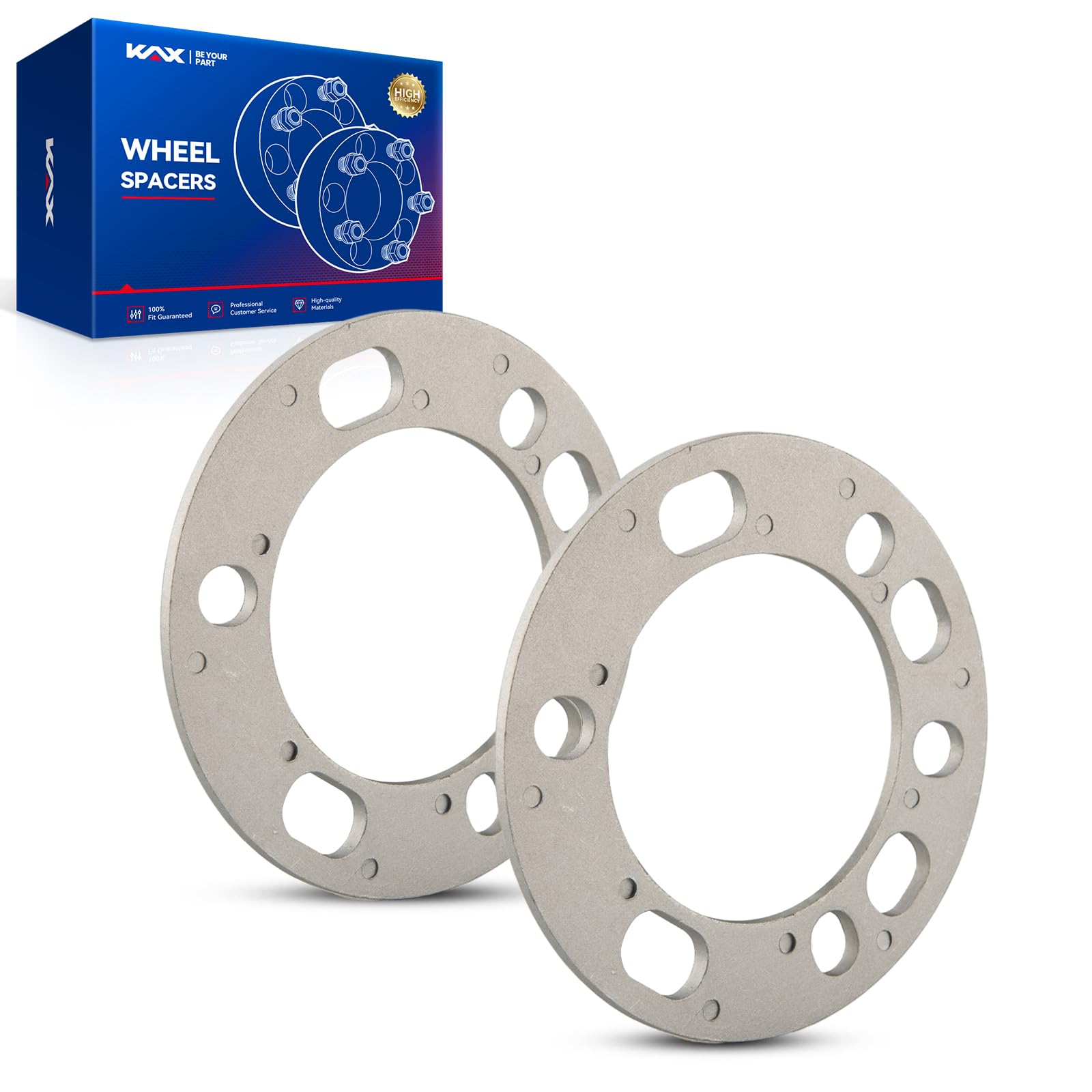 Kax 5X135,5X139.7,6X135,6X139.7 Wheel Spacers, 6Mm Wheel Adapters Fit For Silverado Tacoma Sierra Tahoe Ram 4Runner Expe-Dition