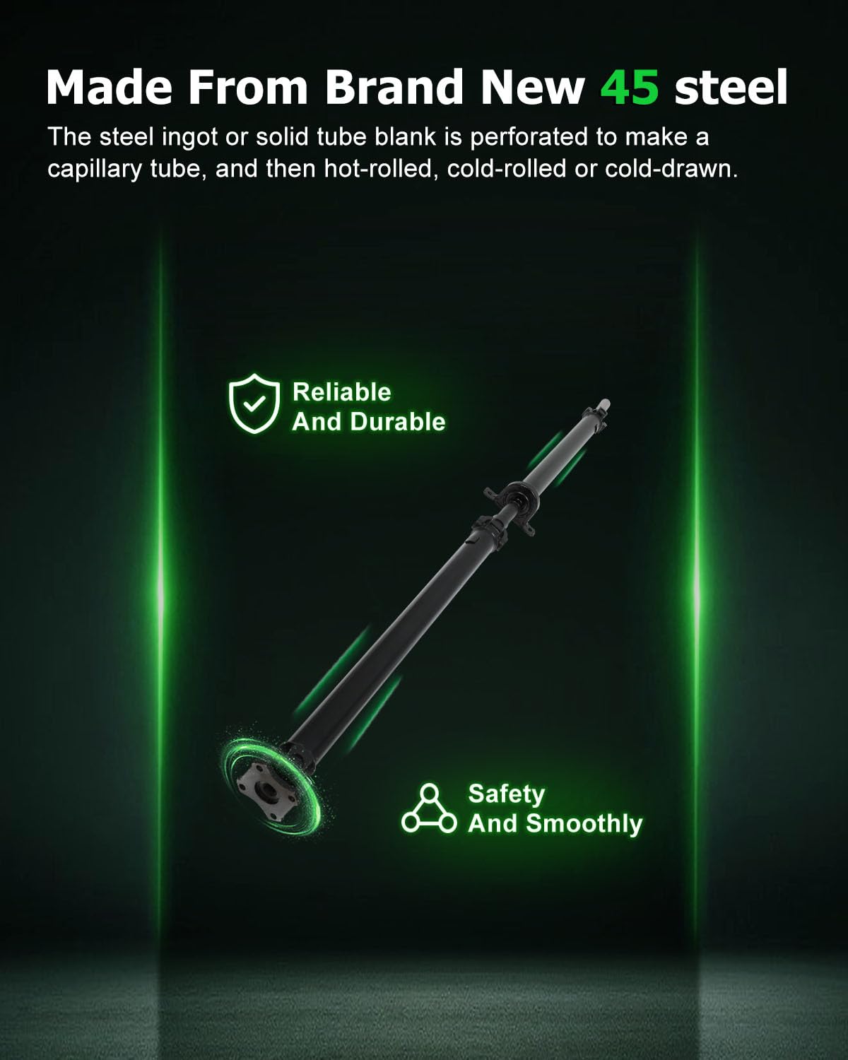 Scitoo 89.09'' Rear Drive Shaft Assembly Propeller Shaft Compatible For Ford F-150 2004-2008,For Ford Lobo 2004 2006-2008 8L3Z-4