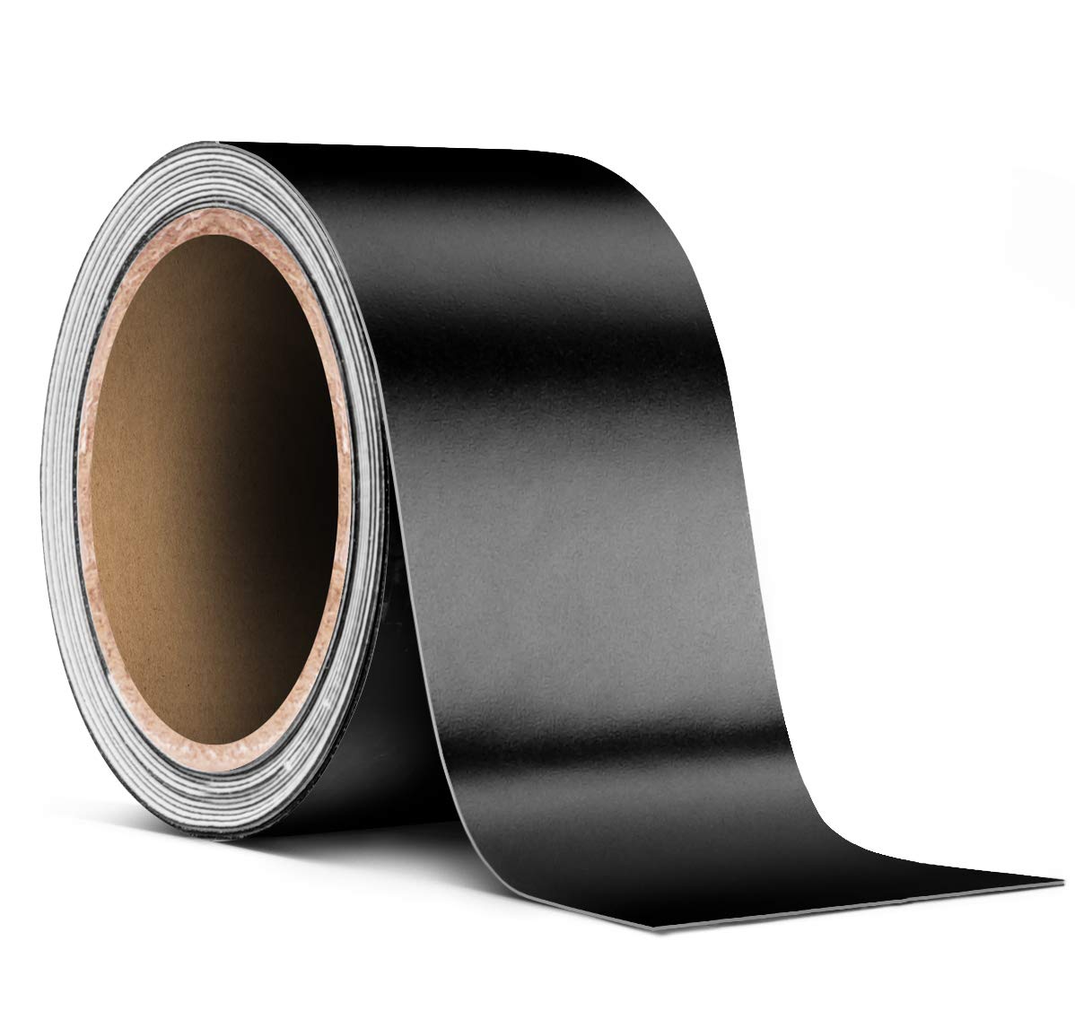 Vvivid Matte Vinyl Detailing Wrap Tape 2 Inch X 20Ft Diy Roll (Matte Black)