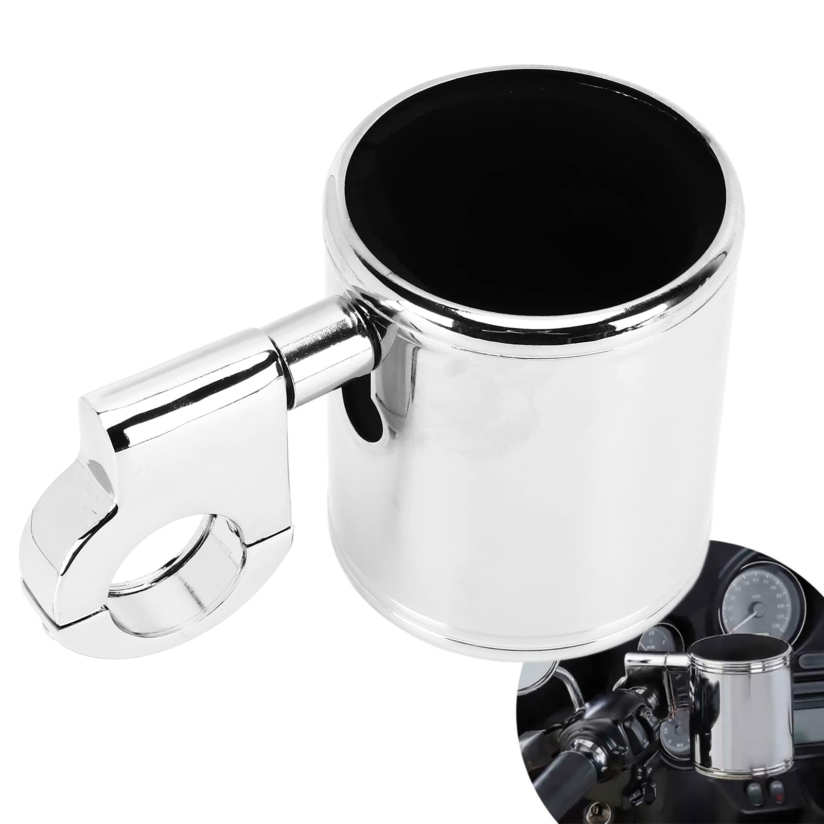P Holder For Motorcycle,Cup Holder Motorcycle,Motorcycle Cup Holder Motorcycle Handlebar Cup Holder Chrome Adjustable Universal