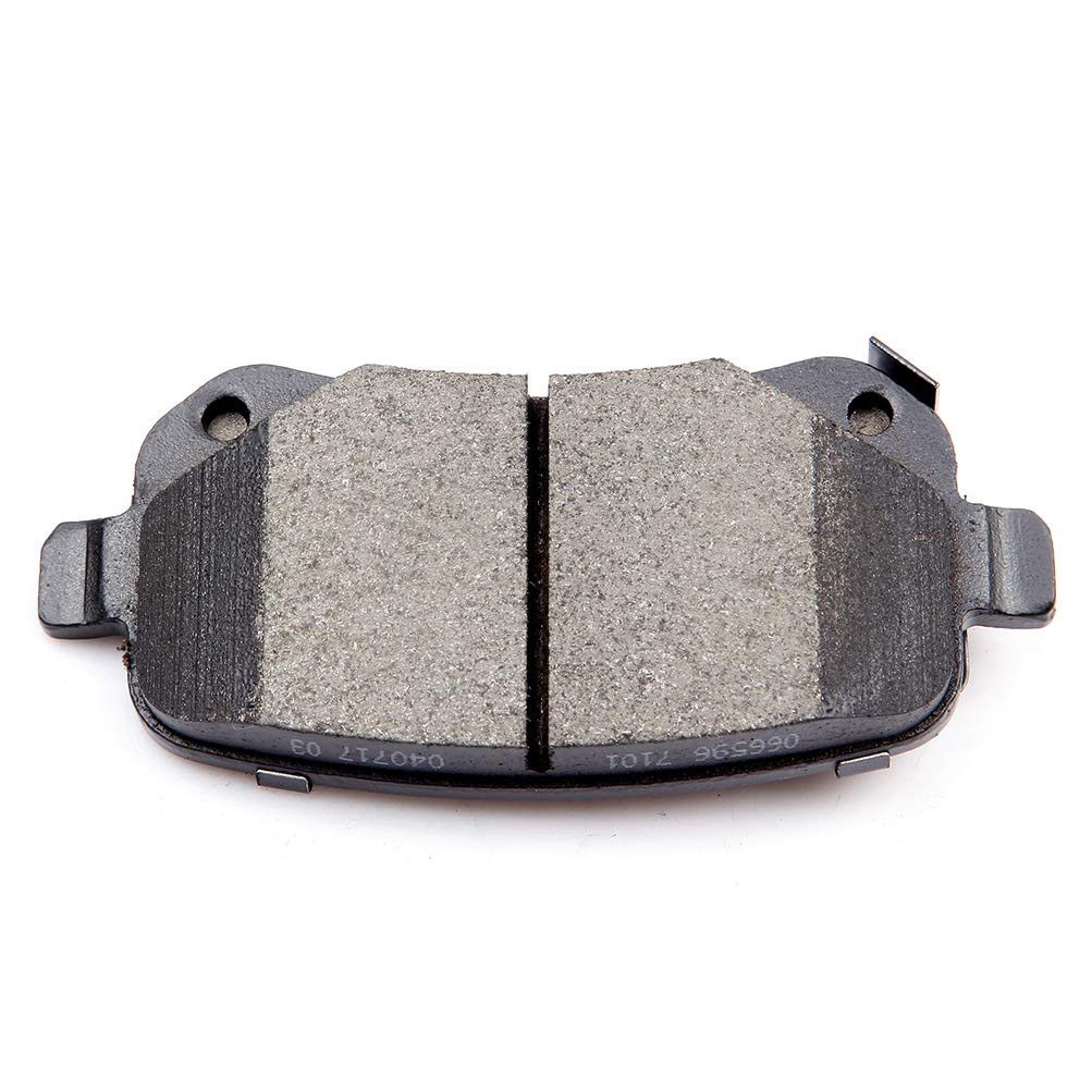 Cciyu D1326 Rear Ceramic Brake Pads Kits 4Pcs Fit For Chrysler Town & Country,For Dodge Grand Caravan,Journey, For Ford Freestar