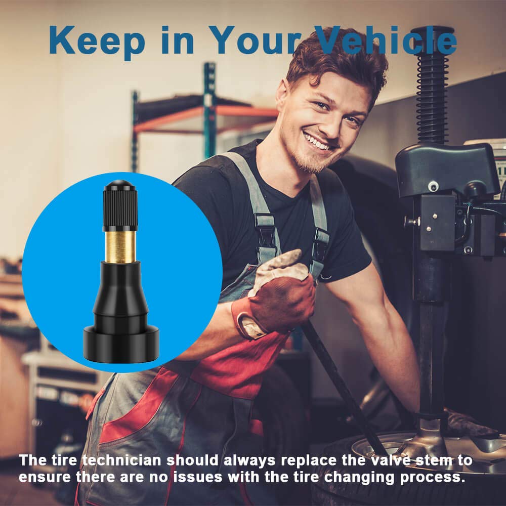 Riseuvo 5Pcs Tr600Hp High Pressure Tire Valve Stem High-Pressure Tubeless Snap-In Valves Good For Larger Or Heavy-Duty Vehicle