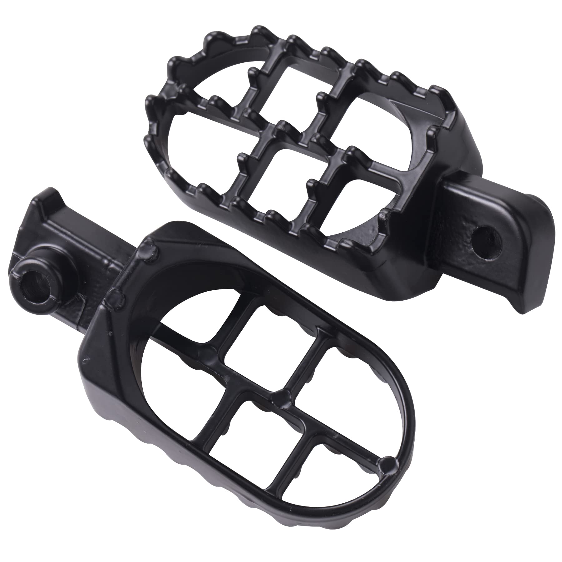 Dirt Bike Foot Pegs, Aluminium Footpegs Pedals Fit For Coleman Baja Taotao Pw50 1981-2021 Pw80 1983-2006, Pit Dirt Bike Motorcycle Minibike