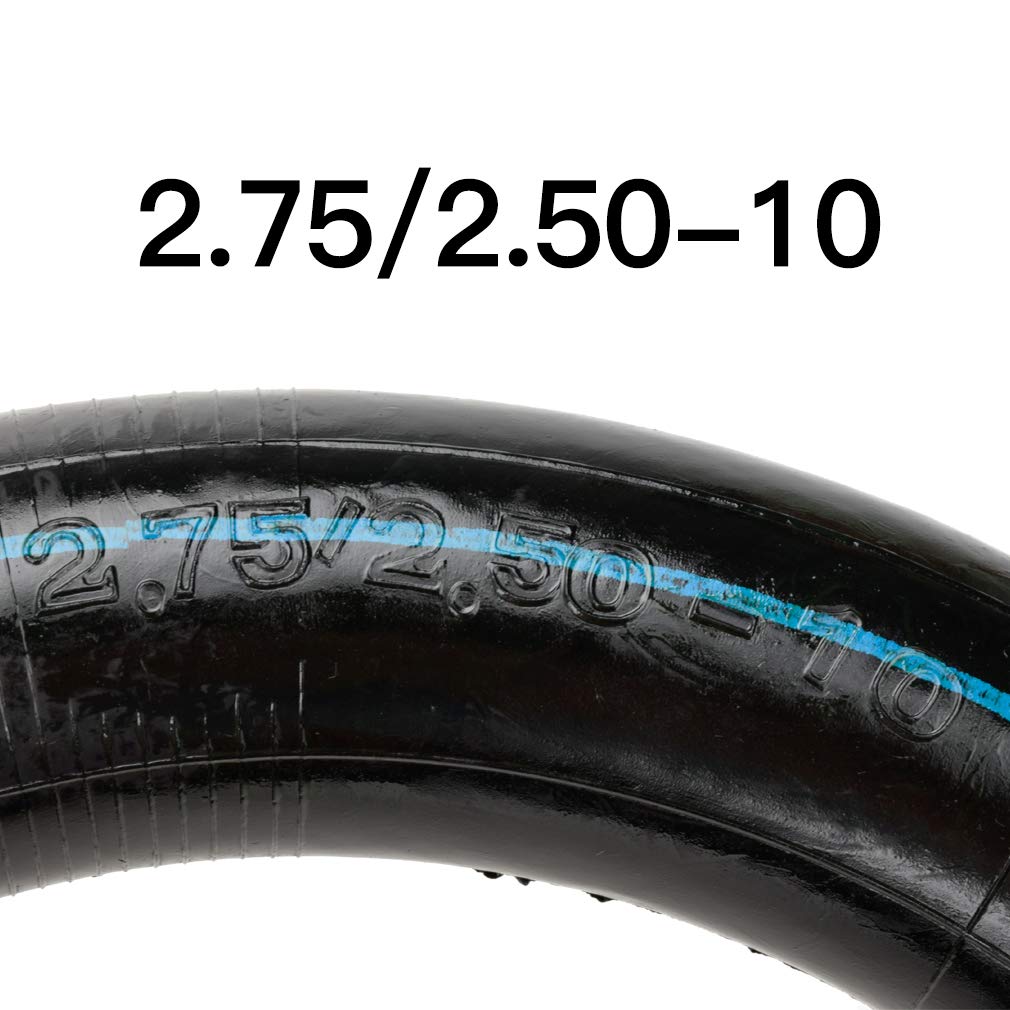 HIAORS 2Pcs 2.50 2.75-10 70/100-10 Replacement Inner Tubes for Crf50 Xr50 Razor MX650 MX500 Suzuki DRZ70 JR50 PW50 MVX70 Pit Dir