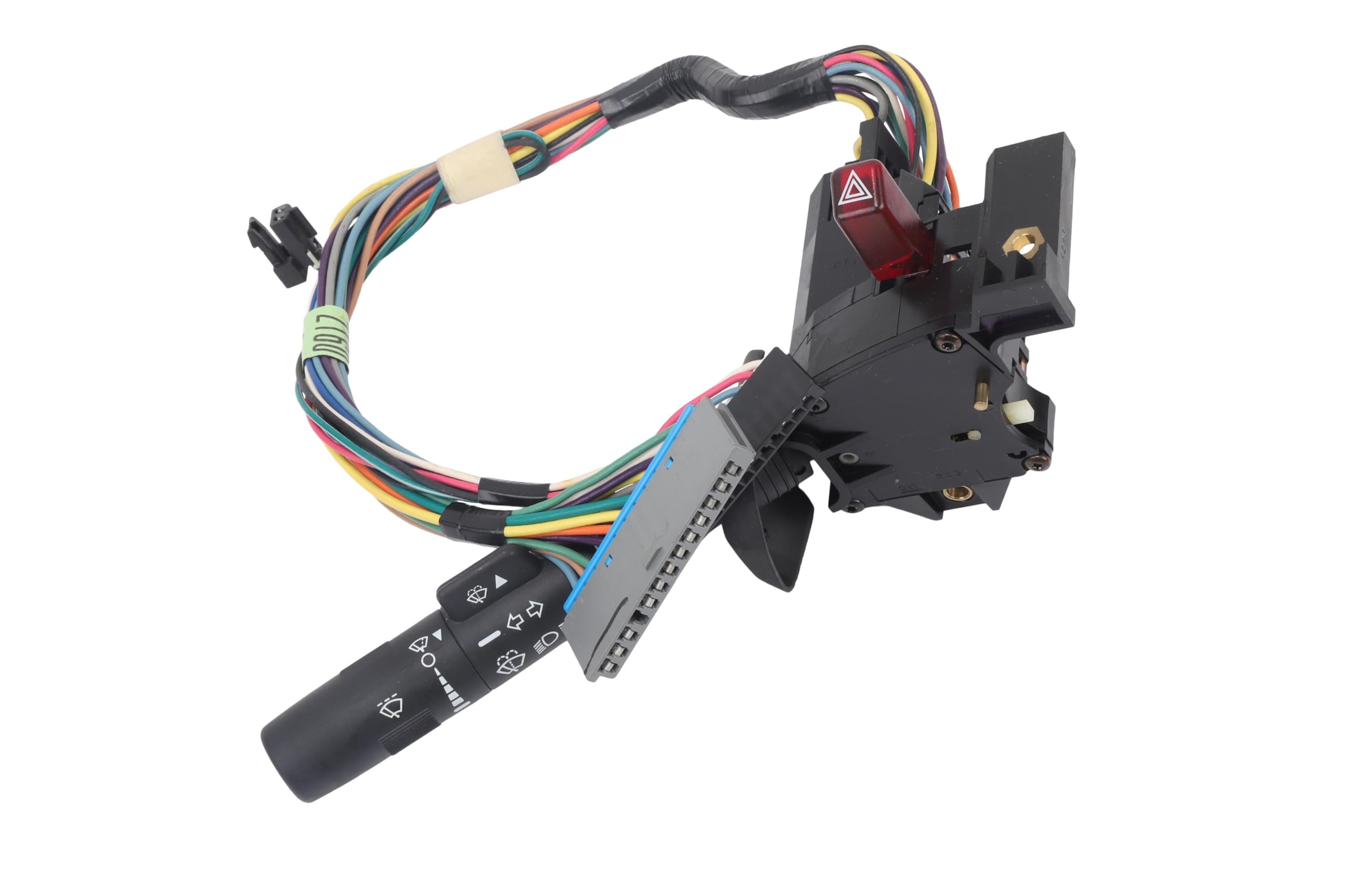 Gm Genuine Parts D6241C Turn Signal, Headlight Dimmer, Windshield Wiper And Washer Switch With Lever