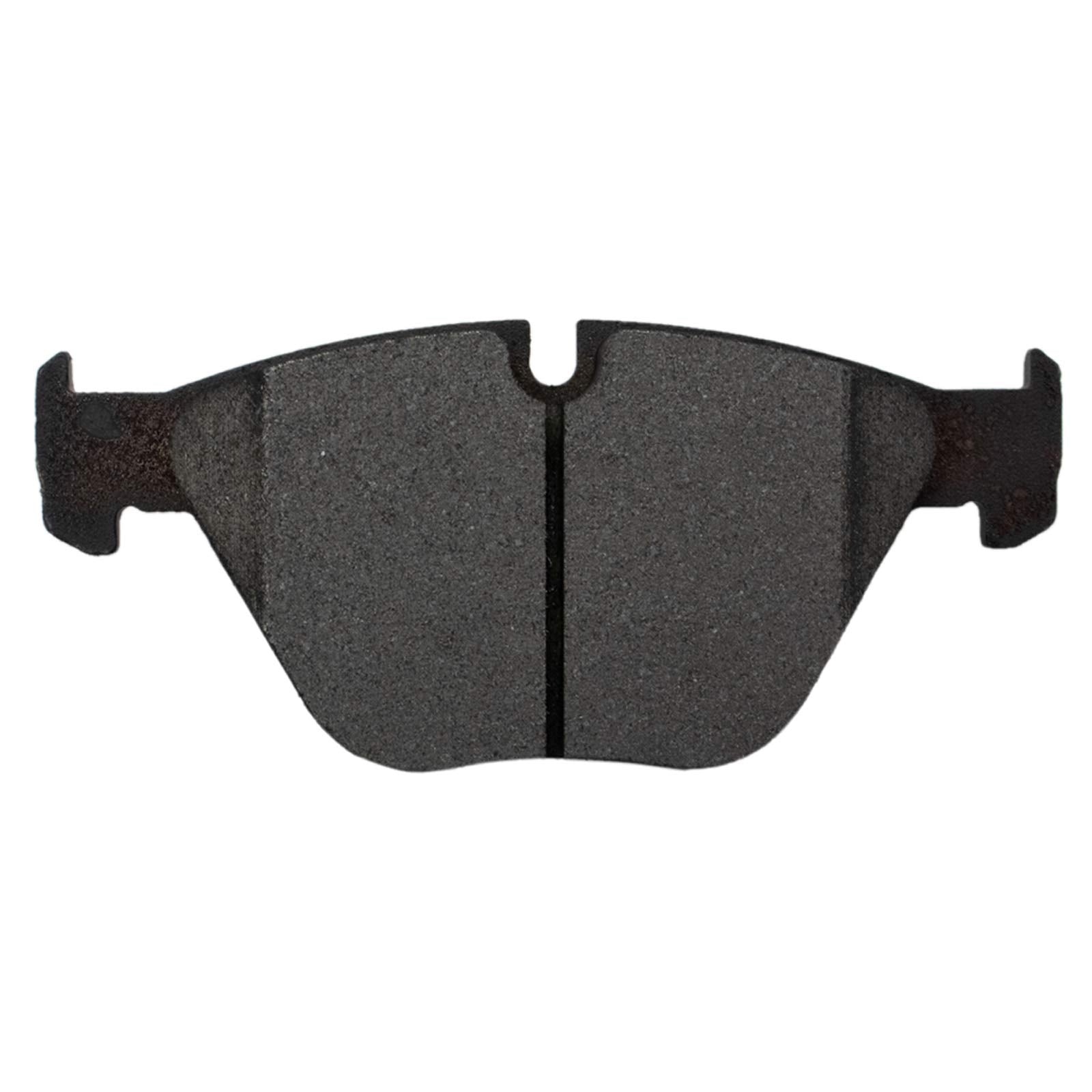 Trq Front Brake Pad & Rotor Kit Brake Pads Brake Rotor Semi-Metallic Compatible With 2009-2011 Bmw 335D 2007-2013 335I 2009-2013