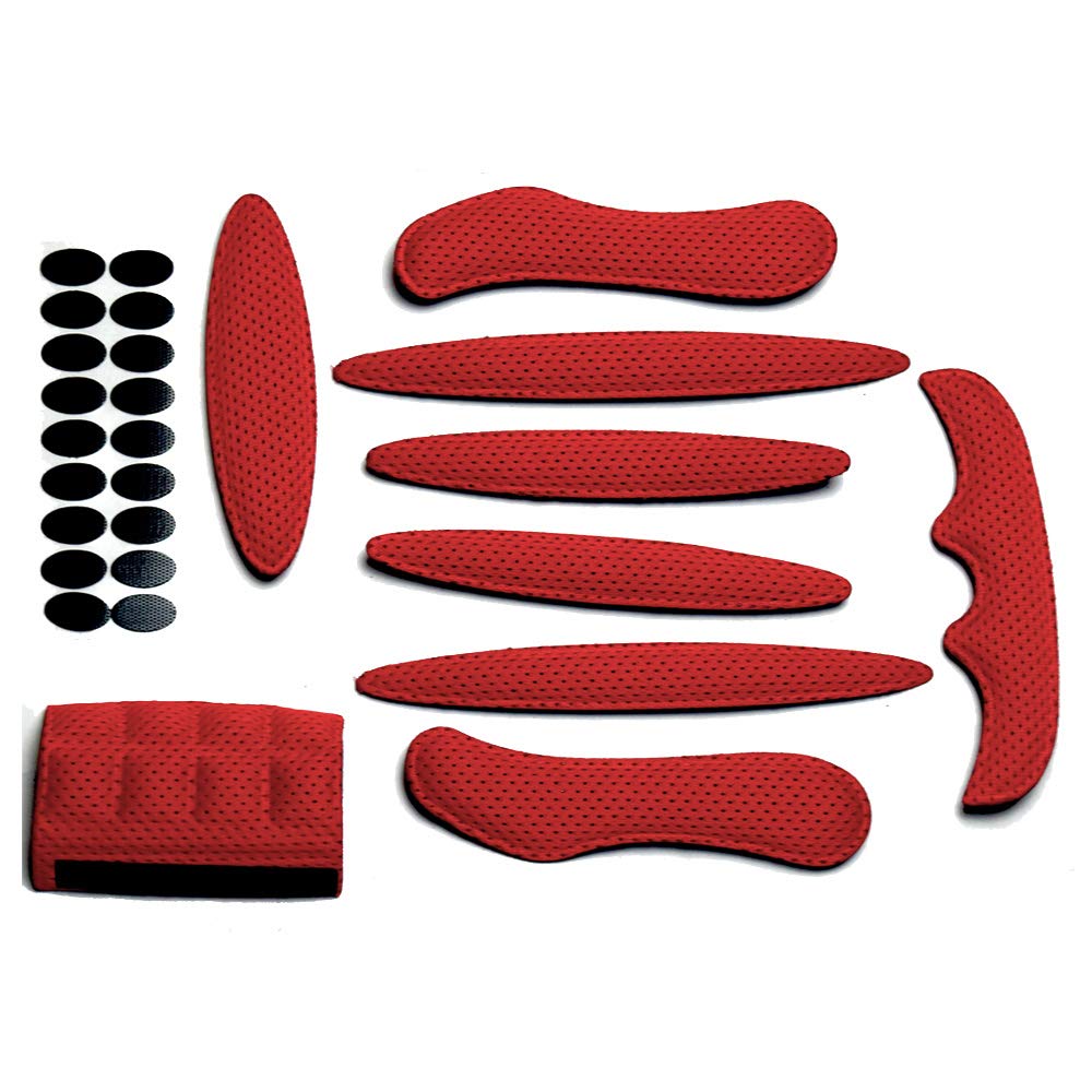 Mtghyare Bike Helmet Padding Pads Kit Bicycle Replacement Foam Pads Padding Set Cushions Mats For Bike Cycling Motorcycle Helmet