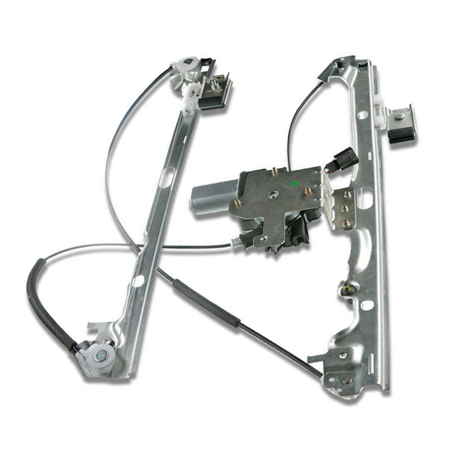 YHTAUTO Front Driver Side Power Window Regulator with 2-Pin Motor Assembly for Chevy Silverado & GMC Sierra 1500 2500 HD 3500 HD