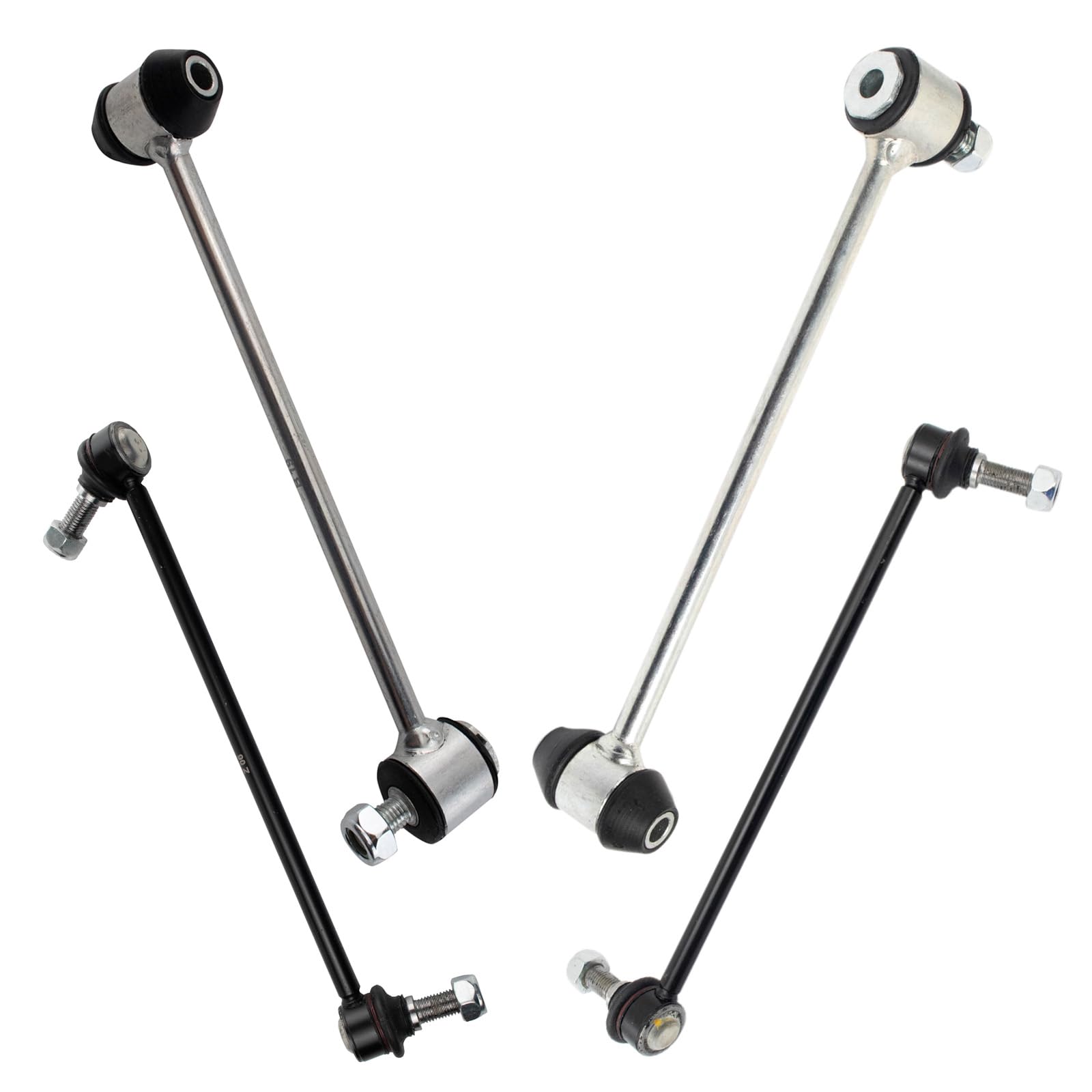 Trq Front & Rear Sway Bar Stabilizer Link Set Compatible With 2008-2012 Mercedes-Benz C300 2012-2015 C350 2013-2014 E350 2015-20