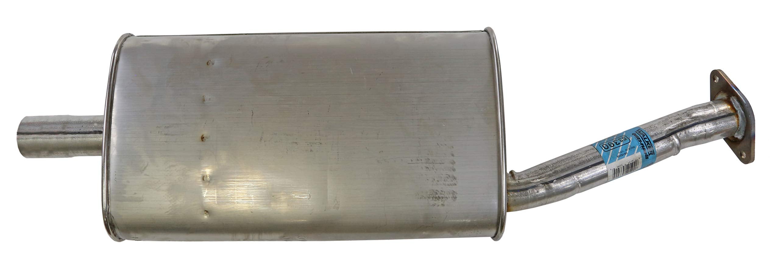 Walker Quiet-Flow Ss 53390 Direct Fit Exhaust Muffler Assembly 2 Inlet (Id) 2 Outlet (Od) For Ford Escape
