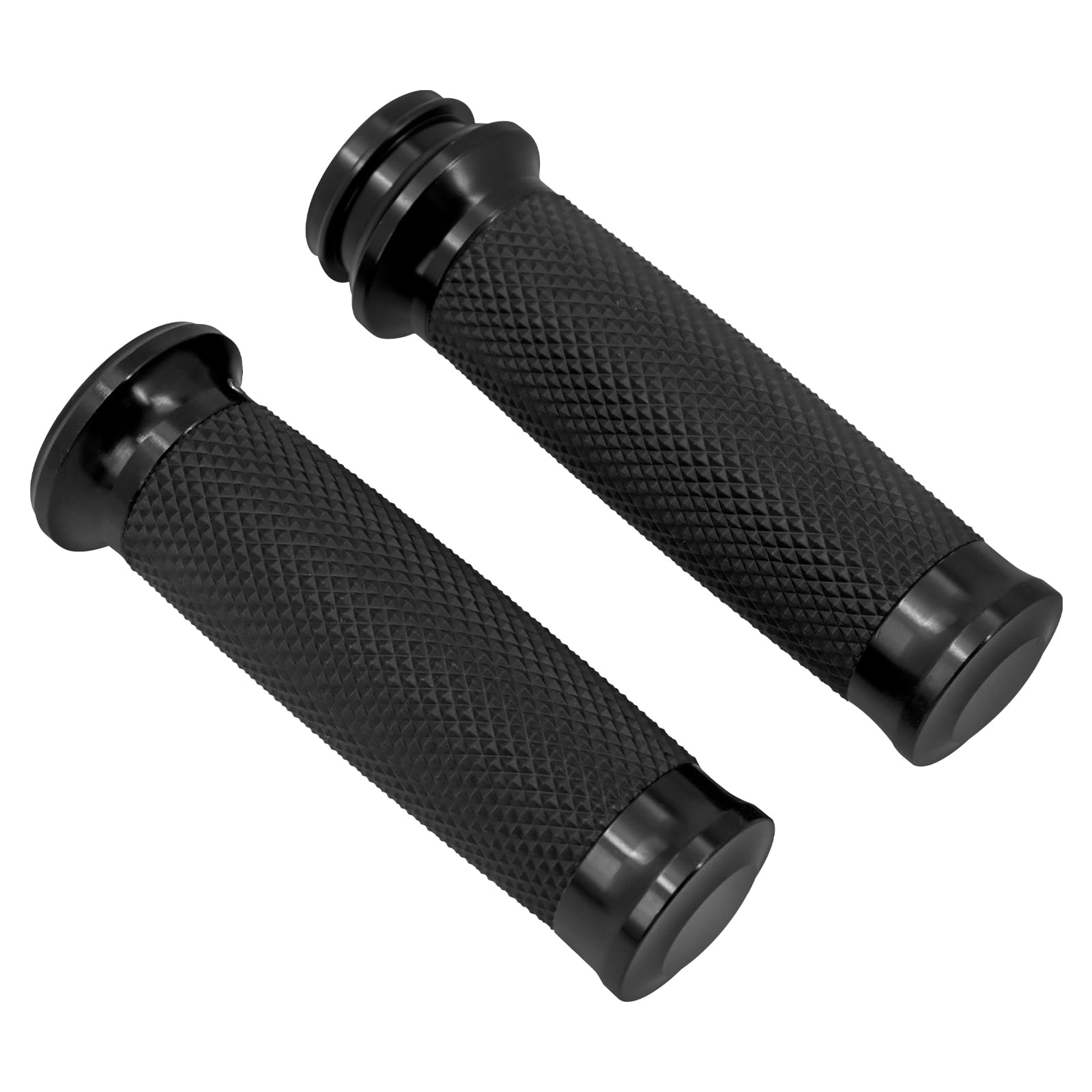 Hdbubalus 1'' Electronic Throttle Handlebar Grips Motorcycle Hand Grips Fit For Harley Street Electra Road Glide Road King