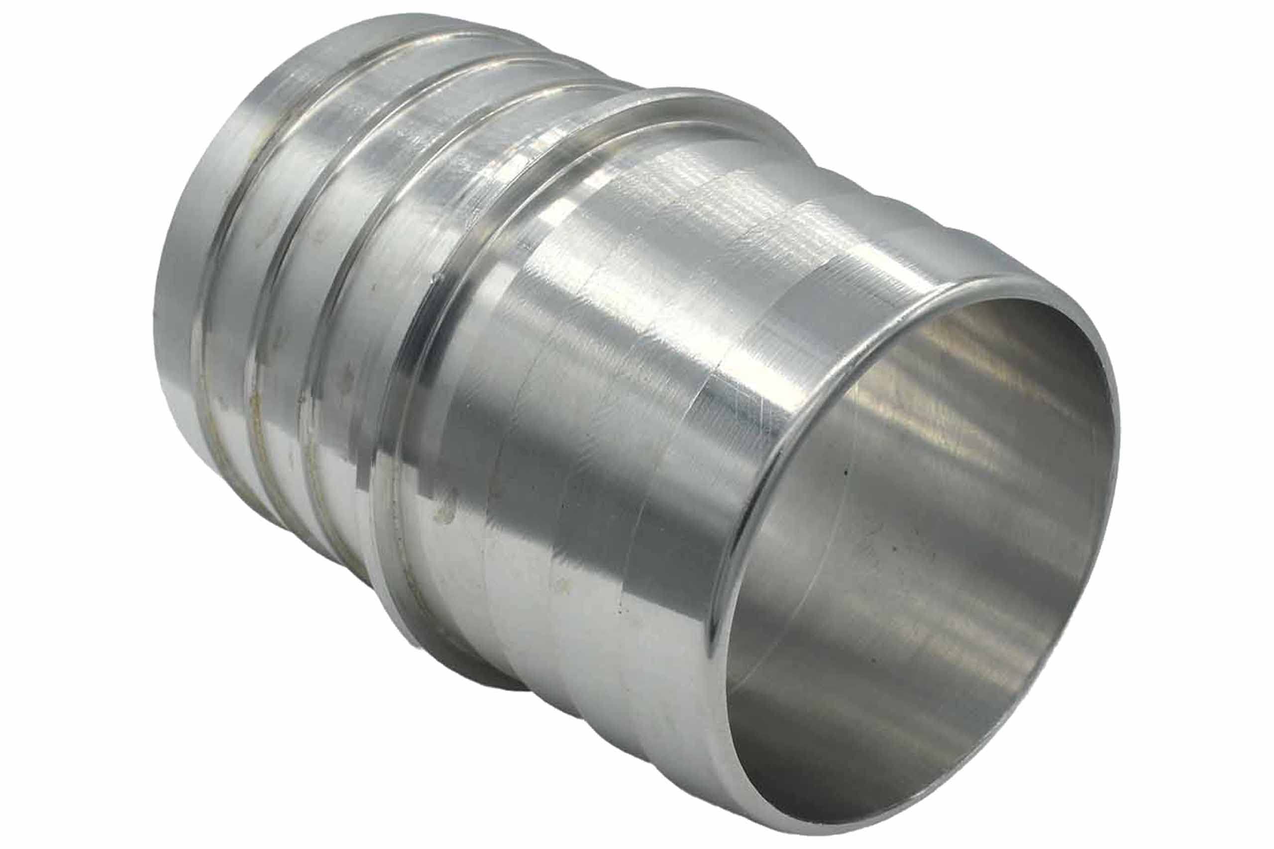 ICT Billet 1-1/2'' to 1-1/2'' Inch Hose Barb Splice Coupler Repair Mend Fitting Adapter Connector Radiator Coolant Intercooler H