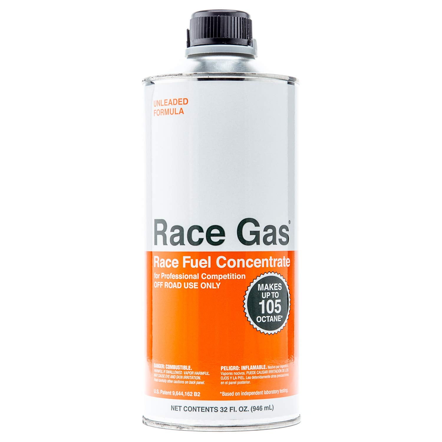 Racegas 100032 Premium Race Fuel Concentrate Increases Gasoline Up To 105 Octan, 12 Pack