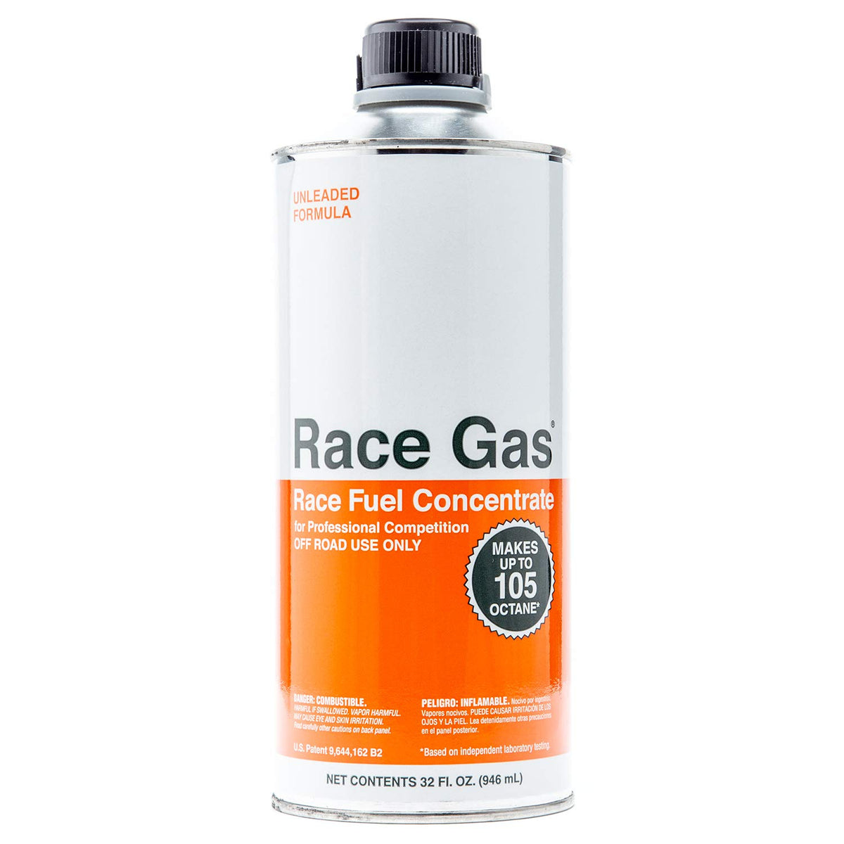 Racegas 100032 Premium Race Fuel Concentrate Increases Gasoline Up To 105 Octan, 12 Pack