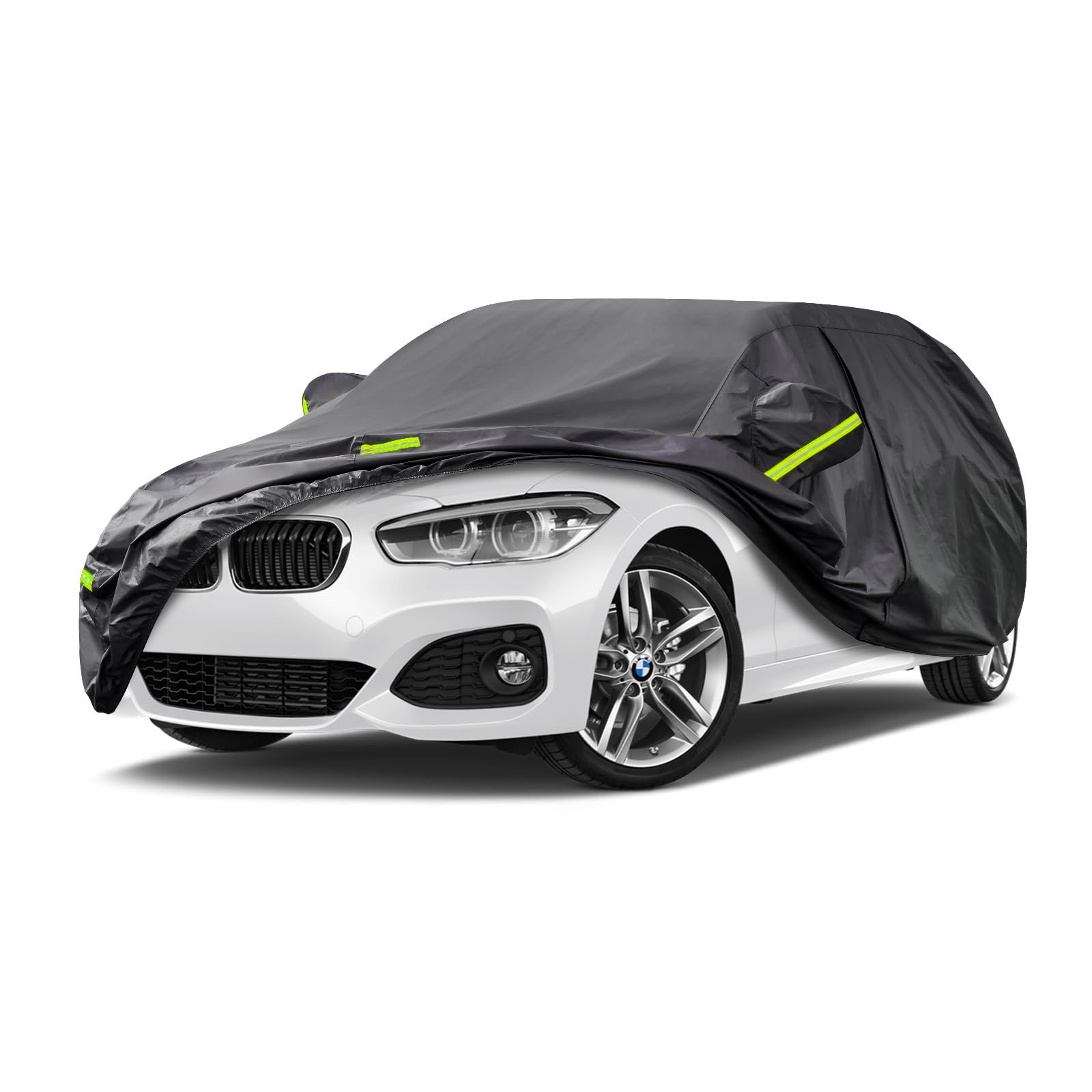 Kaugung 7 Layers Car Cover Custom Fit Bmw E87 E88 F20 F21(2004-2025), Waterproof All Weather Resistant Outdoor Indoor Sun Rain D