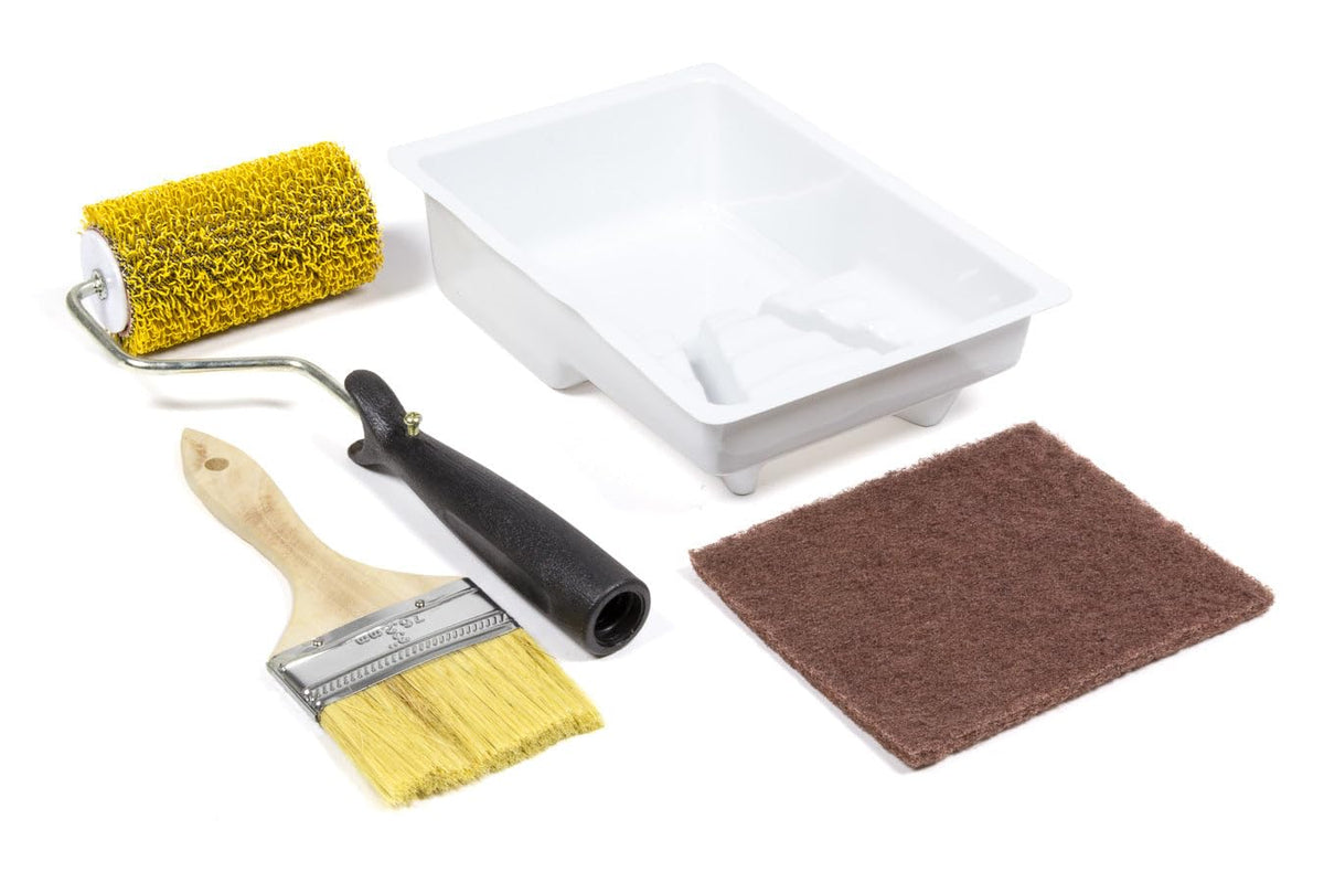 Dupli-Color TRG103 Truck Bed Coating Roller Kit - 0.18 oz., Multi, 4 Piece Set