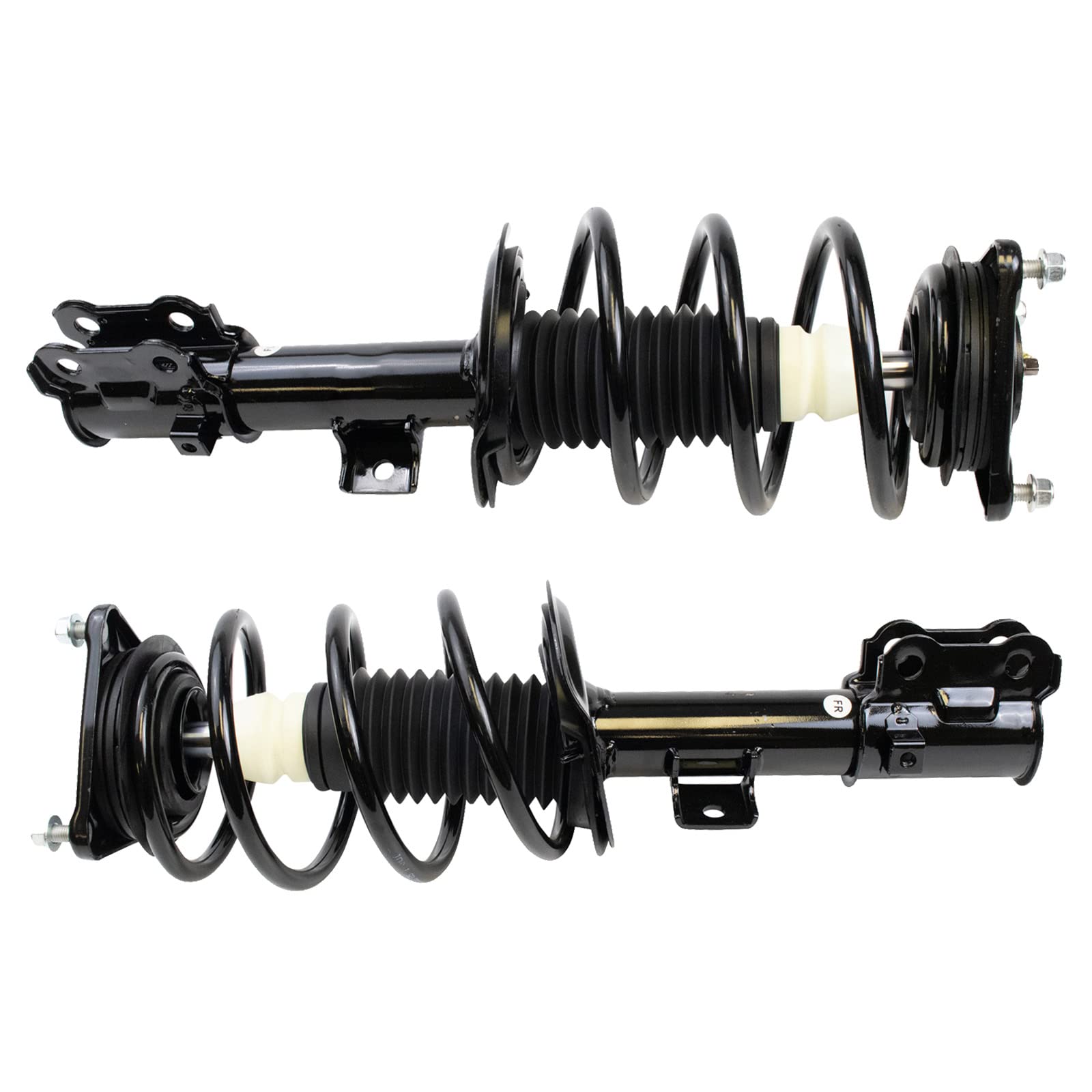 Trq Front Strut & Coil Spring Assembly Set Driver & Passenger Sides Compatible With 14-18 Kia Forte 14-16 Forte Koup Forte5