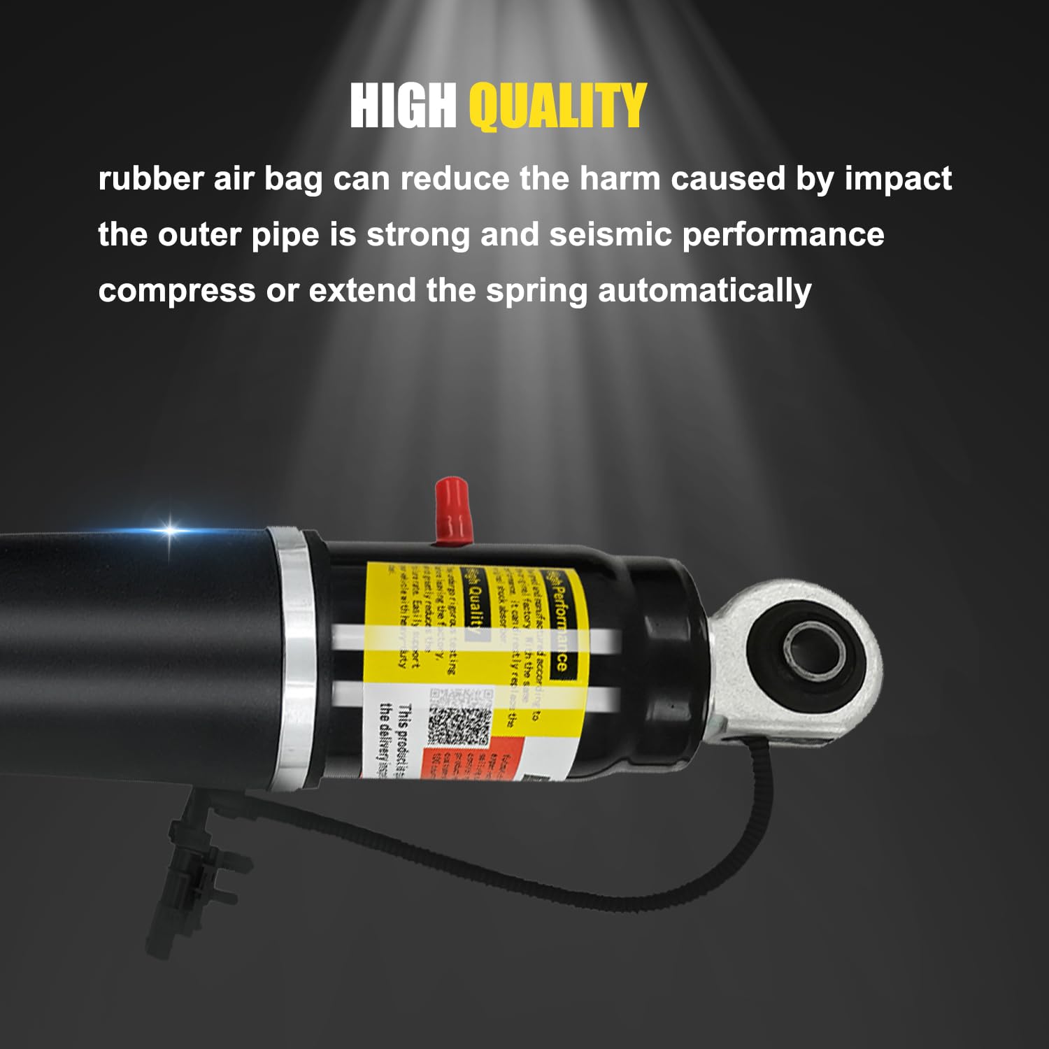 Yutmatin 84176675 580-1106 Rear Air Shock Strut Absorbers Compatible with Cadillac Chevy Suburban Tahoe GMC Yukon XL 2015-2020 2