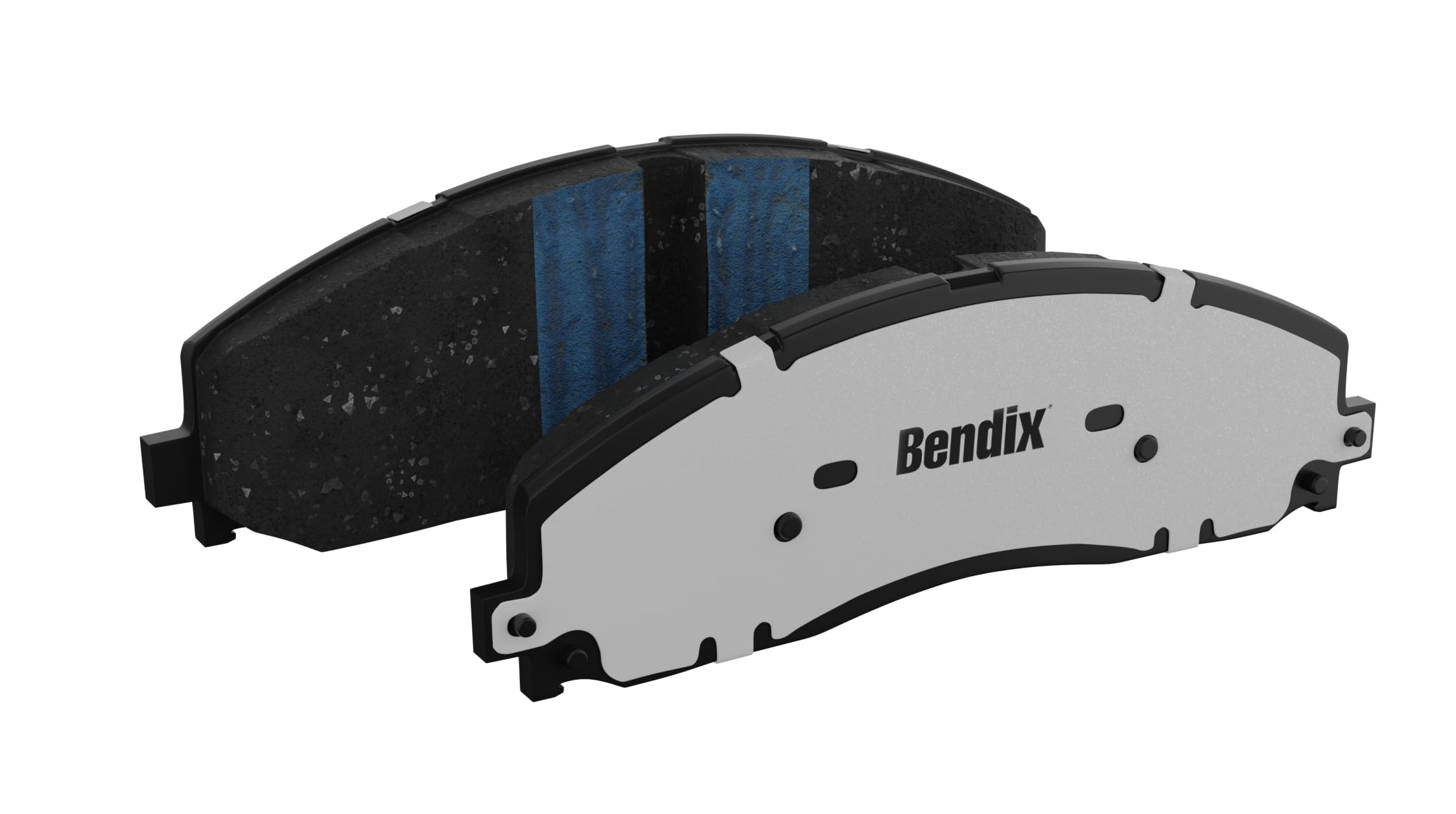 Bendix Fleet Metlok Pbd1766 Semi-Metallic Rear Brake Pads For Dodge Charger 2023-2014