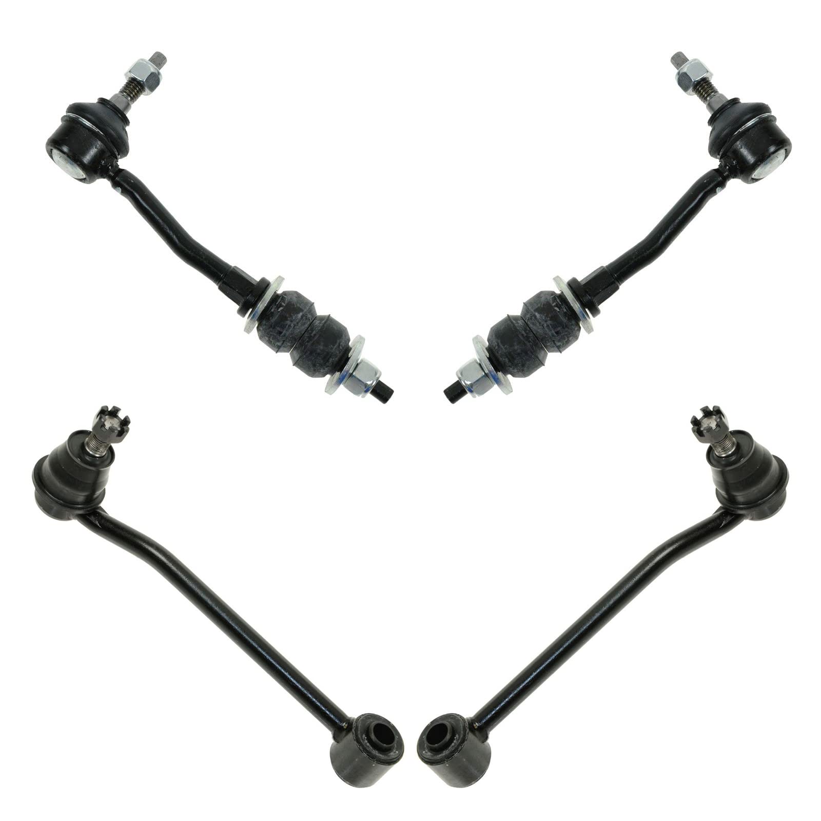 Trq Front & Rear Sway Bar Stabilizer Link Set Compatible With 1999-2003 Dodge Durango