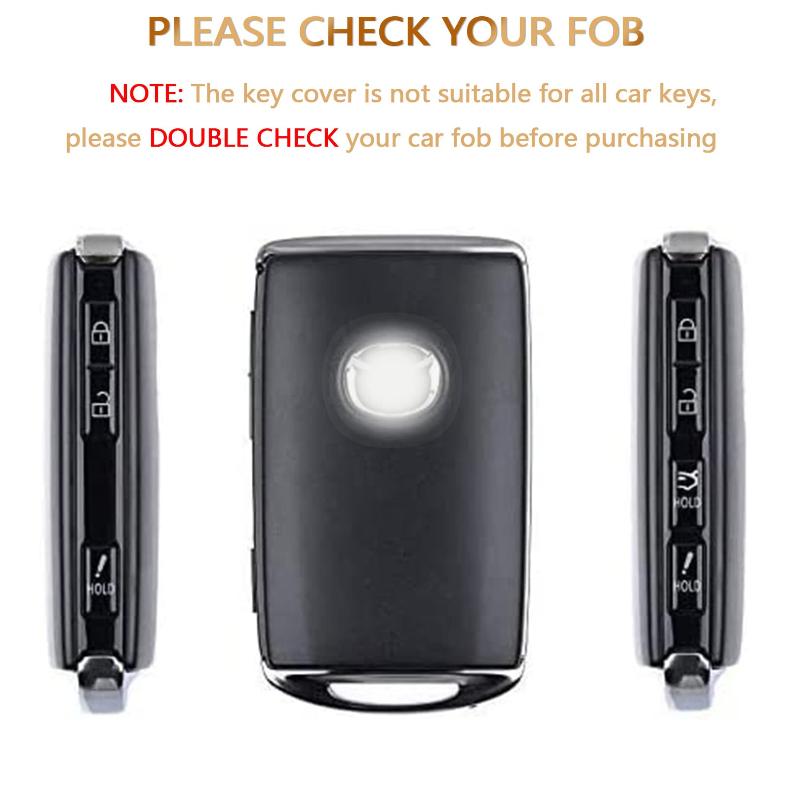 OFFCURVE Key Fob Cover for Mazda, Special Car Key Case Compatible with 2019 2020 2021 2022 Mazda 6 3 Hatchback CX30 CX5 CX9 CX10