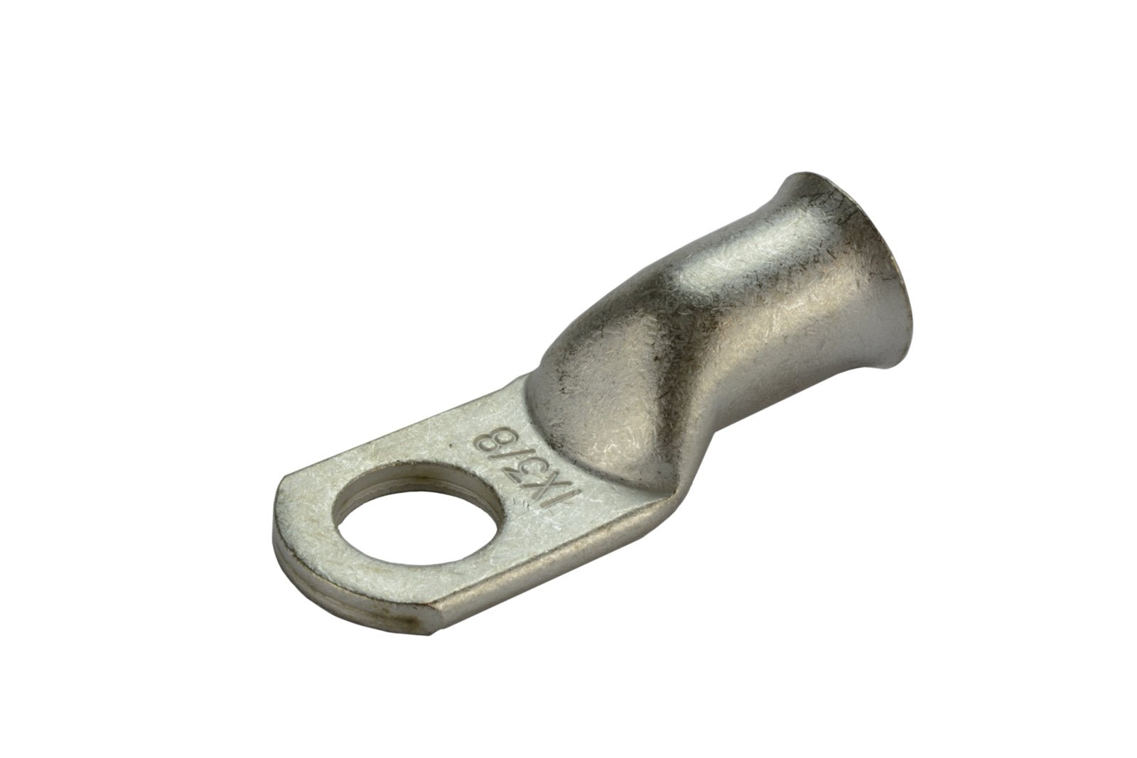 Temco 50 Pack Tinned Copper Welding Battery Cable Ends, Lugs Terminal 1 Awg 3/8'' Hole - Marine Grade (6 Awg To 1/0 Awg Options