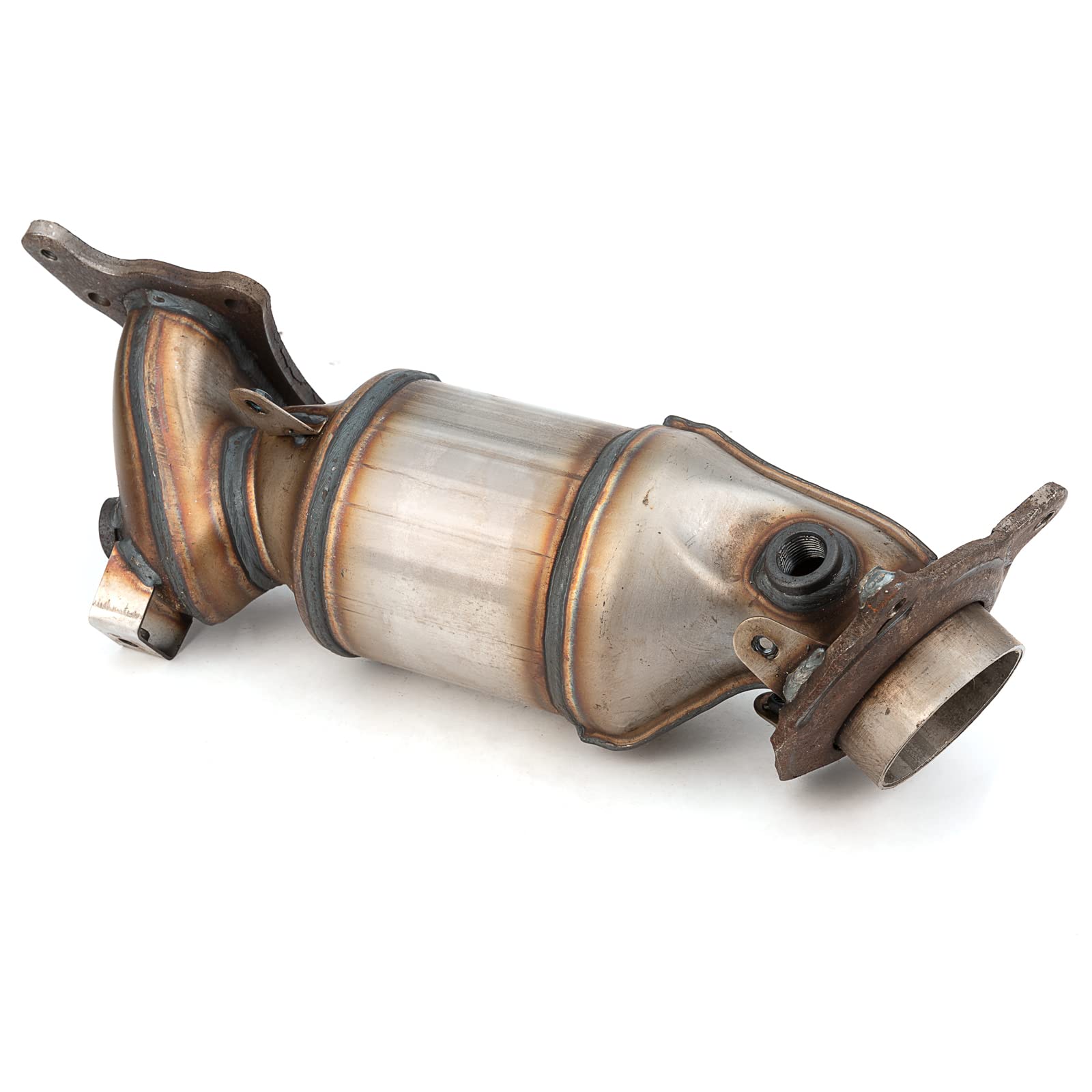 Fomiuzy High Flow Front Catalytic Converter Kit Direct-Fit Honda Accord 2008 2009 2010 2011 2012 2.4L Honda Acura 2009 2010 2011