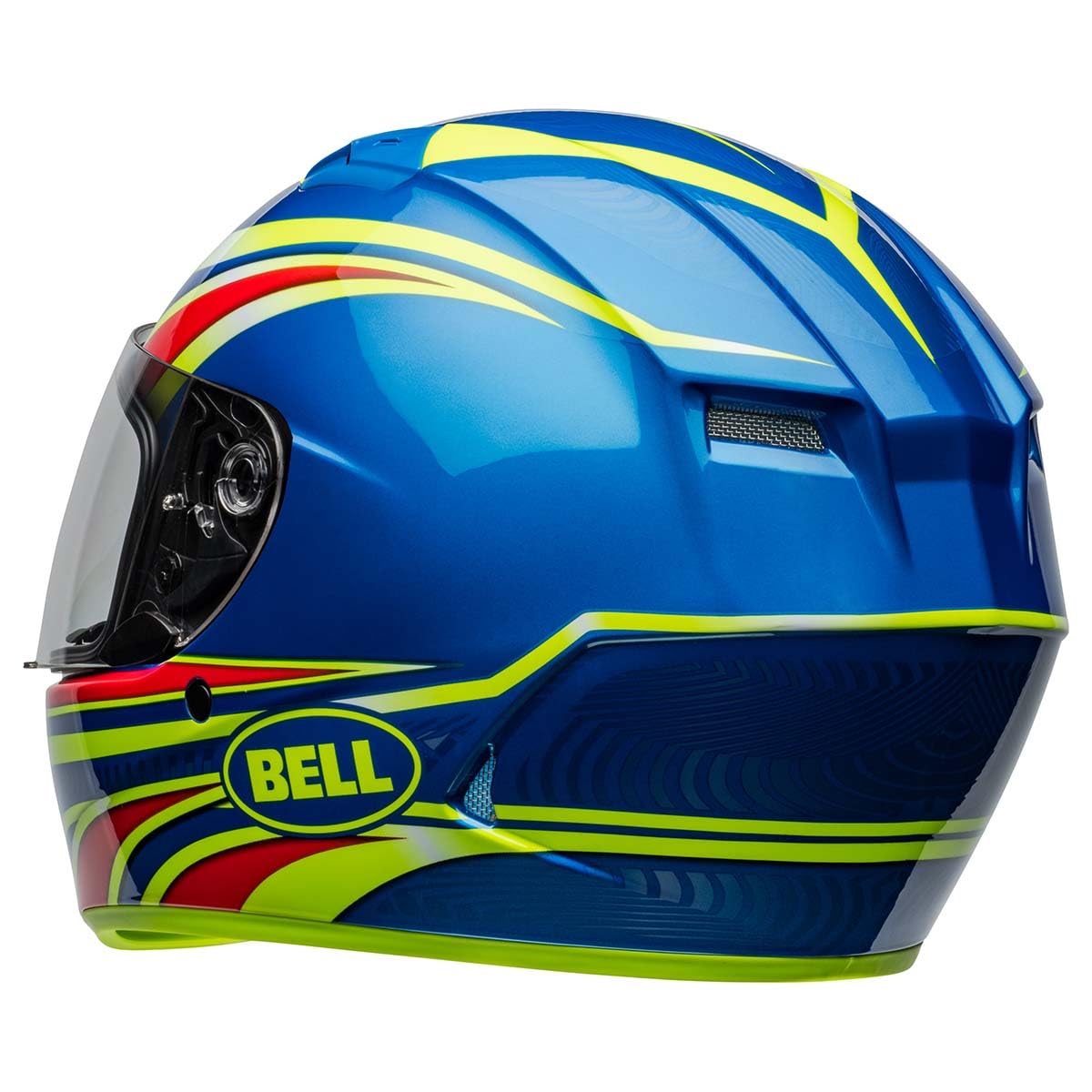 Bell Qualifier Full-Face Motorcycle Helmet (Gloss Conduit Retina Sear/Blue - 2X-Large)