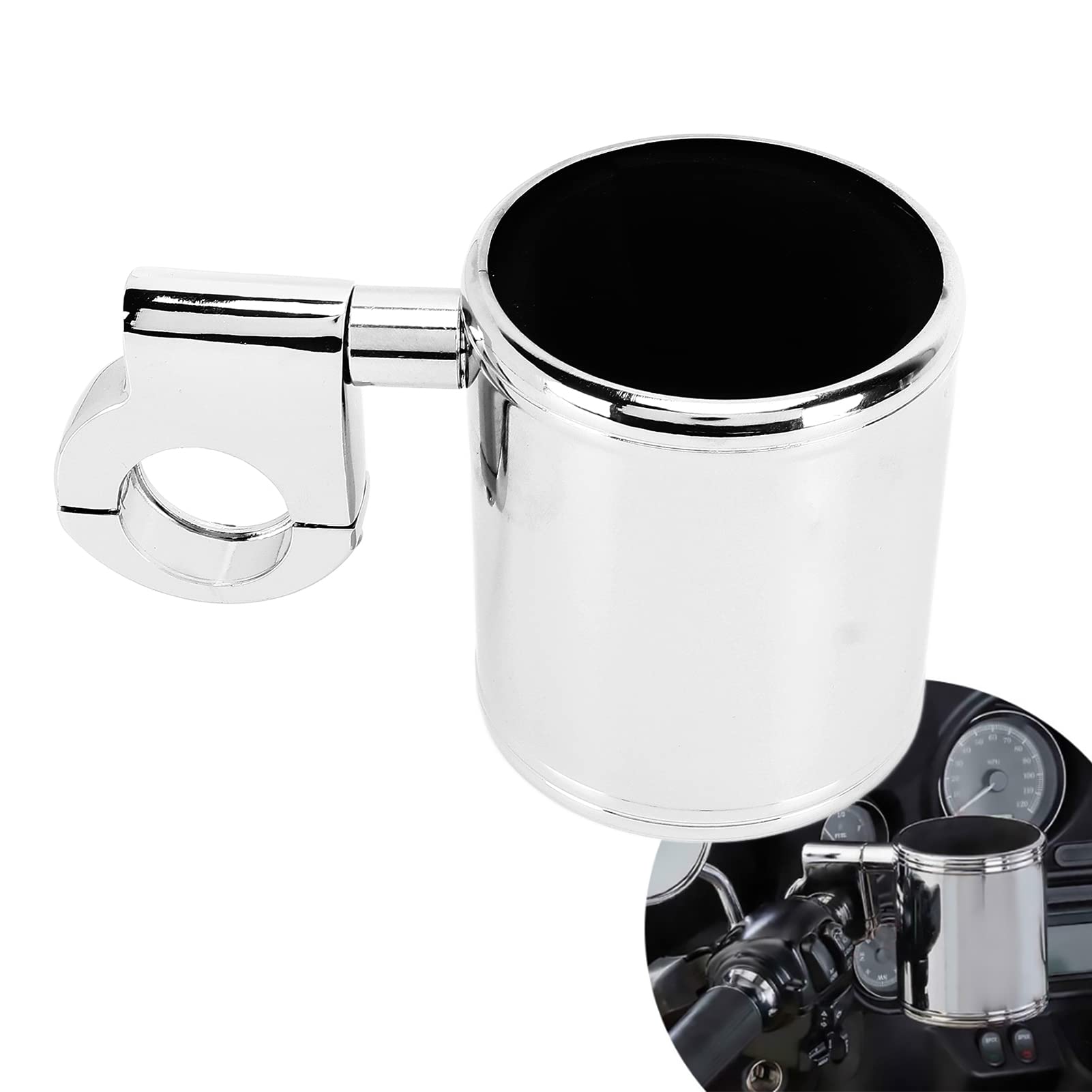 P Holder For Motorcycle,Cup Holder Motorcycle,Motorcycle Cup Holder Motorcycle Handlebar Cup Holder Chrome Adjustable Universal