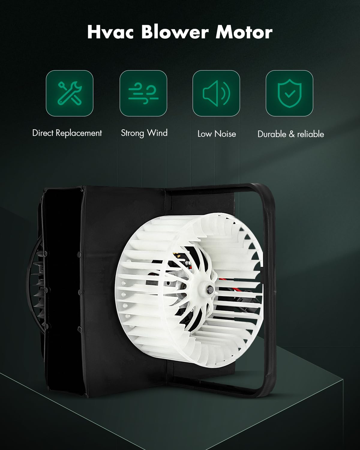 Scitoo 700165 Front Hvac Blower Motor With Fan Cage For Bmw 1999-2010