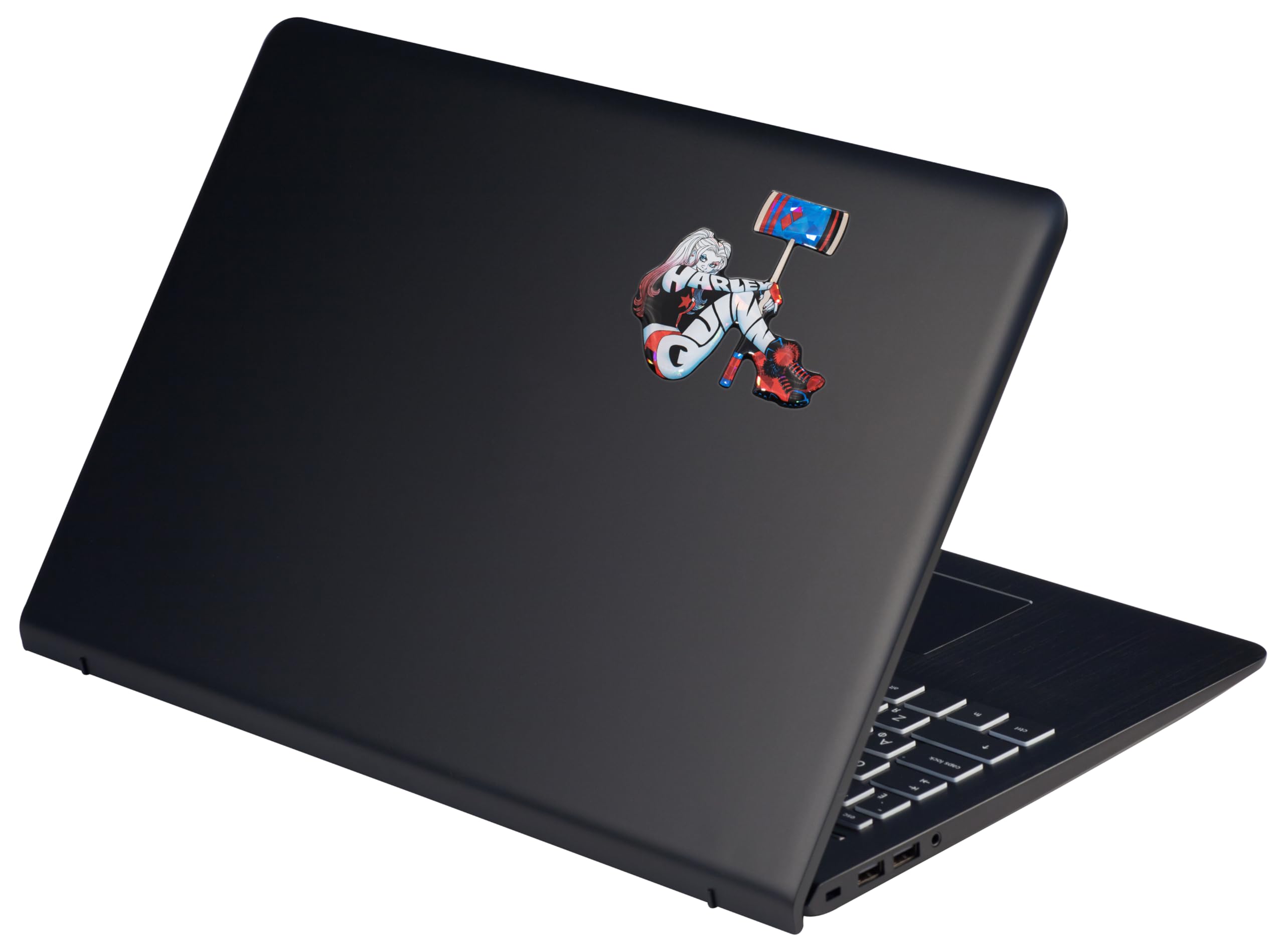 Elektroplate Premium Harley Quinn 3D Doming Reflective Automotive Grade Decal Sticker For Car, Water Bottle, Laptop, Cooler, Too