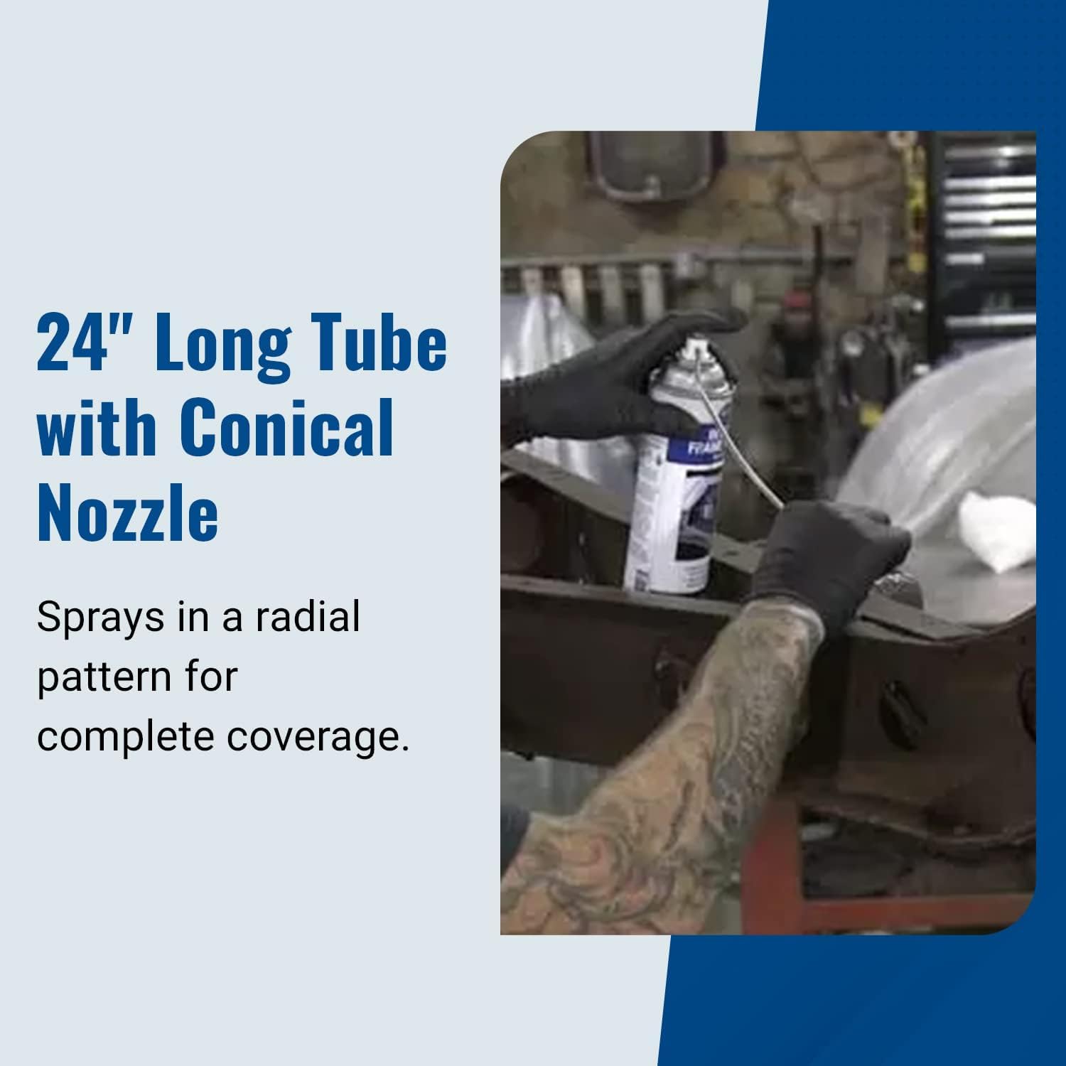 Eastwood Internal Frame Coating Plus Aerosol | Internal Frame Rust Remover | Rust Converter And Prevention Aerosol Spray Underco