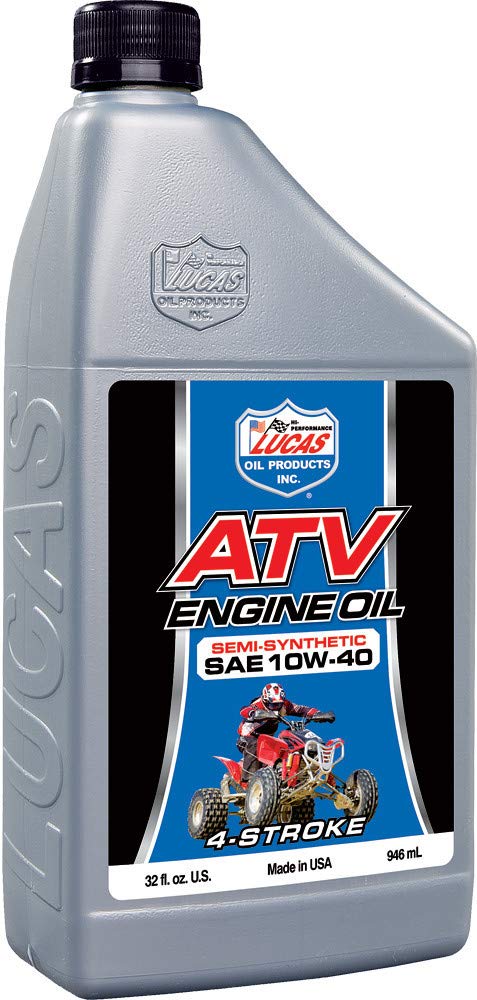 Lucas Oil 10720 Semi-Syn 10W-40 Atv(6Per Case)6