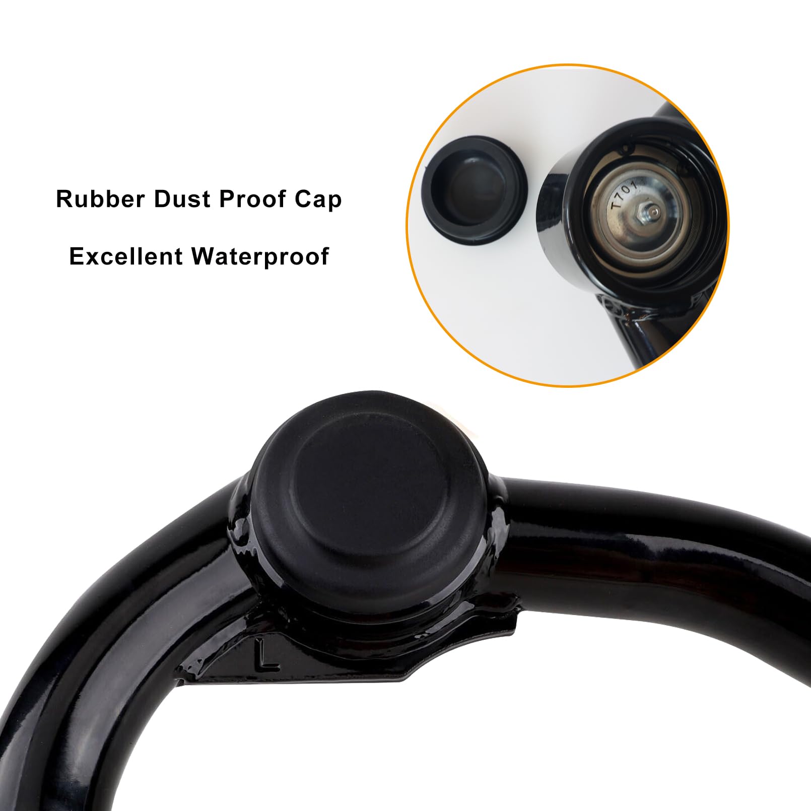 FUTAINEW 2-4'' Lift Front Upper Control Arms with Ball Joint For 2005-2023 Toyota Tacoma