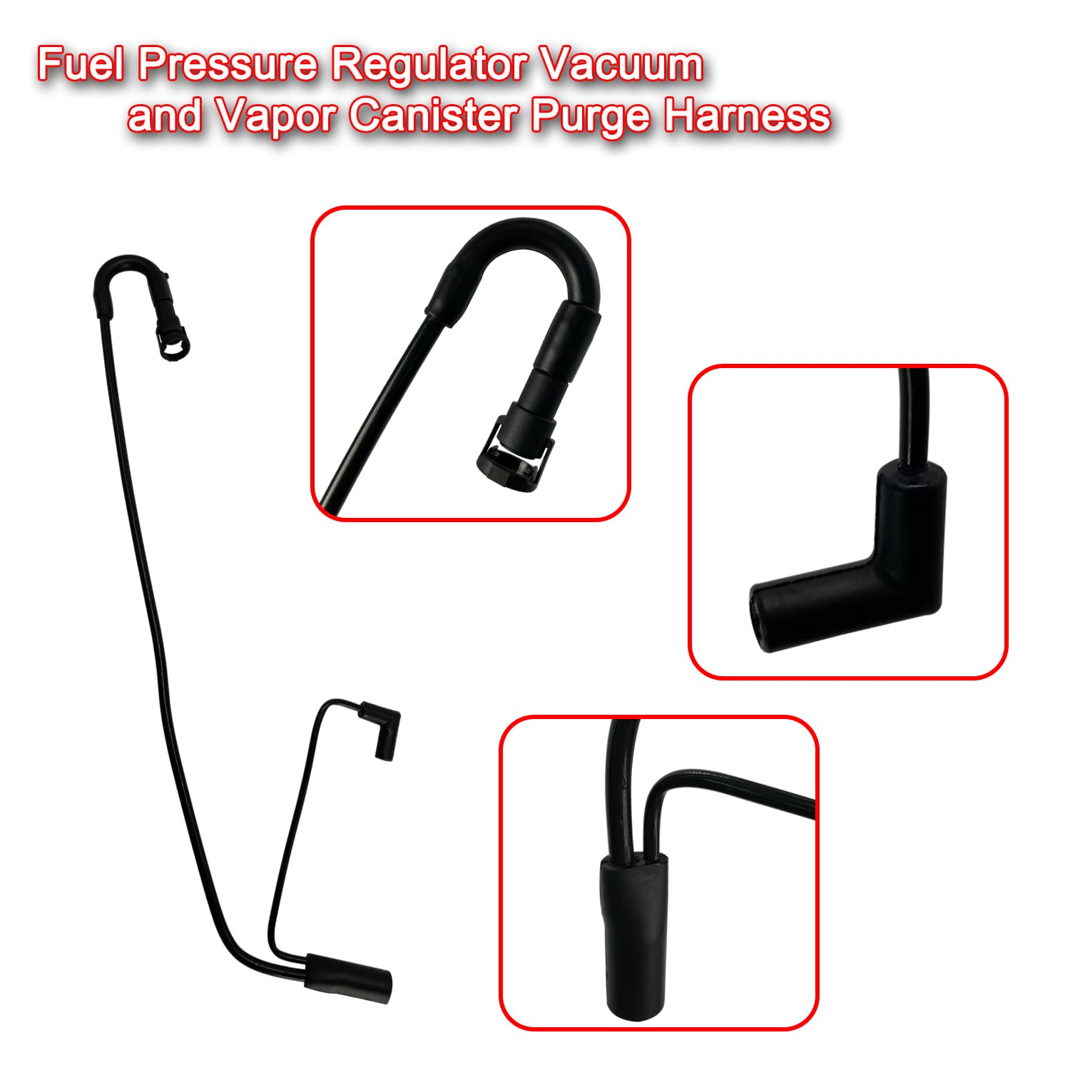 24506671 Fuel Pressure Regulator Vacuum And Vapor Canister Purge Harness, Fit For-Chevrolet Impala Monte Lumina& Buick Century R