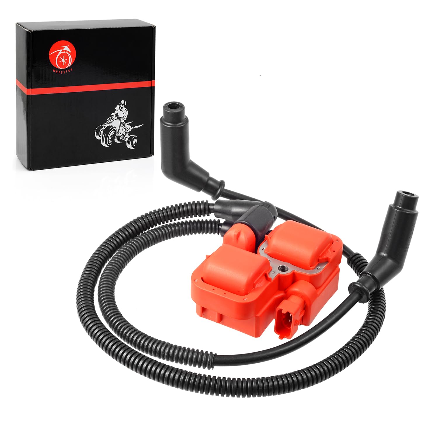 Ignition Coil & Spark Plug Wire Cap For Can-Am Commander Max 800R 1000R Maverick Trail Sport 800/R 1000/R Defender Traxter Max Hd8 Hd9 Hd10 2018-2023