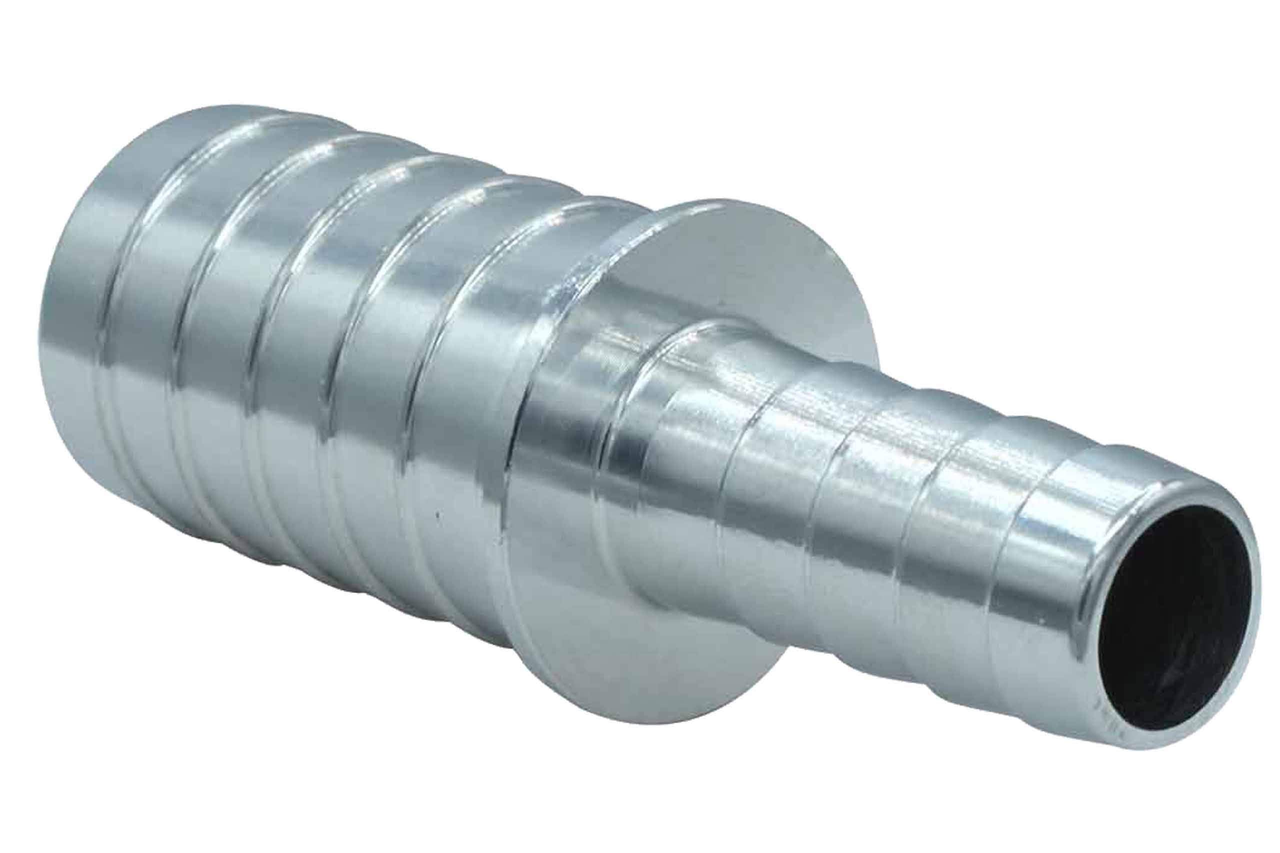 Ict Billet 5/8 To 3/8 Inch Hose Barb Splice Coupler Reducer Repair Fitting Adapter Connector Radiator Coolant Intercooler Heat E