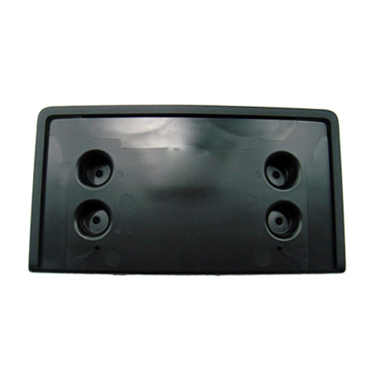 Dat Auto Parts Front License Plate Bracket Tag Holder Frame Replacement For 2010-2016 Cadillac Srx Black Textured Gm1068130 2577