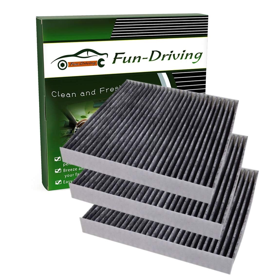 3 Pack Fd157 Cabin Air Filter For Avalon/Camry/Corolla/Prius/Prius Prime/Rav4,Es350/Rx350/Rx350L/Rx450H/Rx450Hl,Cx-9,Replace 871