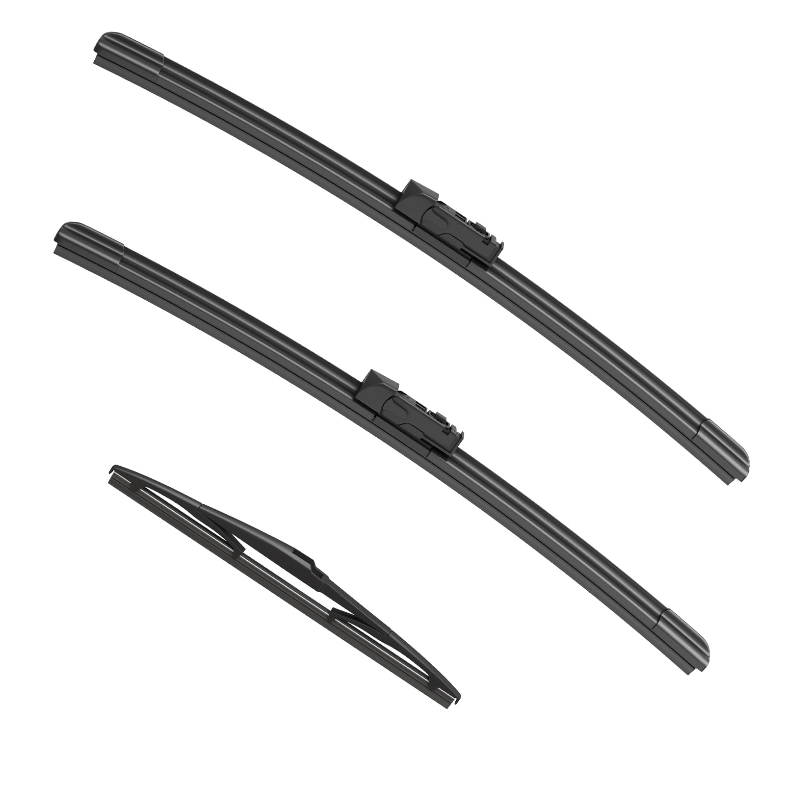 Anikluim 24''+18'' Wiper Blades With 14'' Rear Wiper Blade Set Replacement For 2017-2023 Cx-5 Cx-9 Windshield Wipers Original Fa