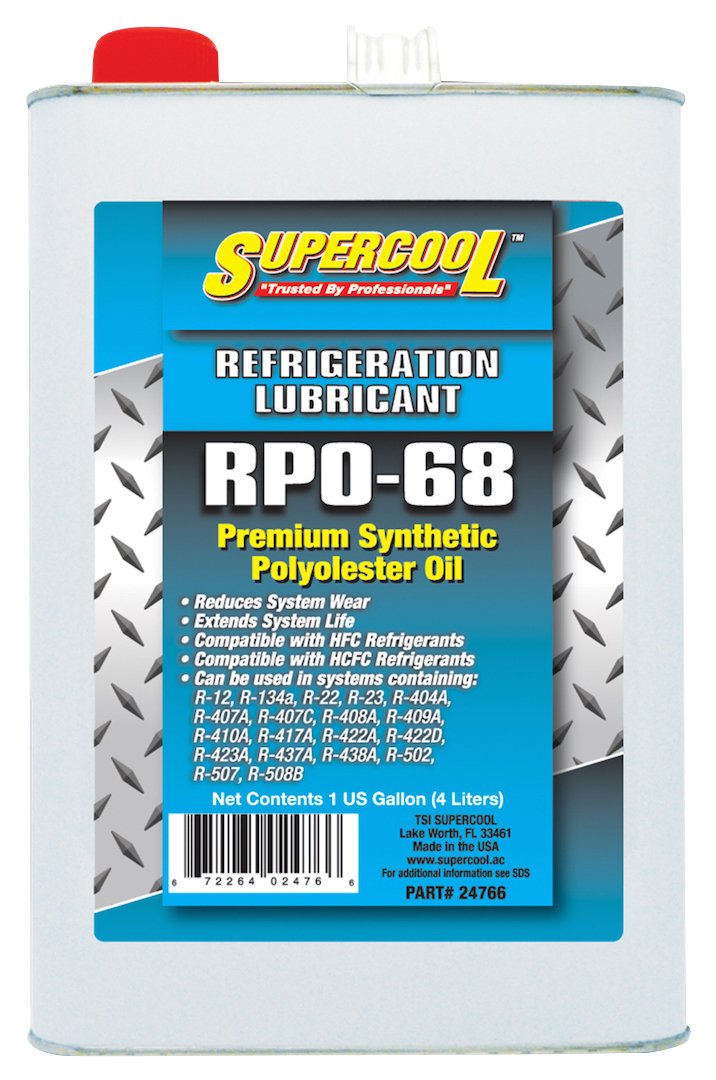 Tsi Supercool 24766 Hvac Poe 68 Premium Synthetic Polyester Oil - 1 Gallon