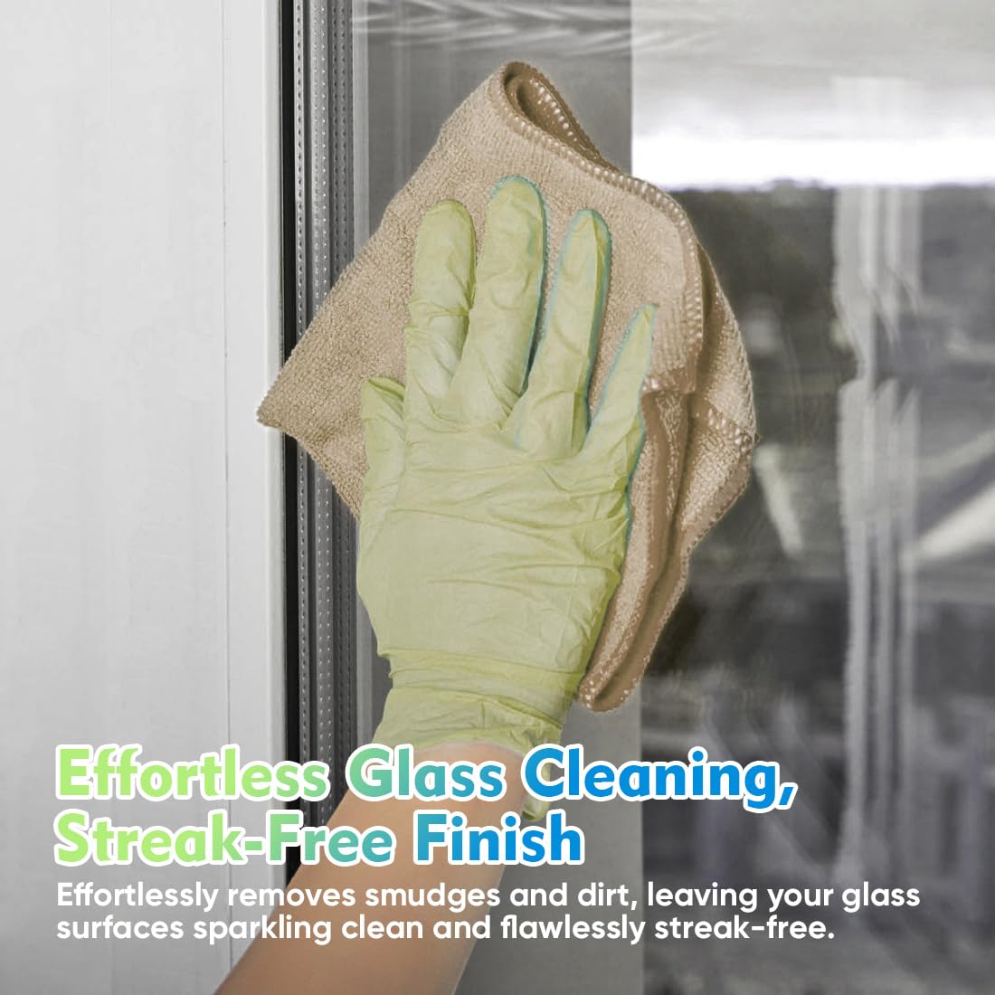 Homexcel Brown Microfiber Cleaning Cloth 12 Pack, 12.5 X 12.5 Inch Microfiber Towels For Cars, Ultra Absorbent Car Washing Cloth