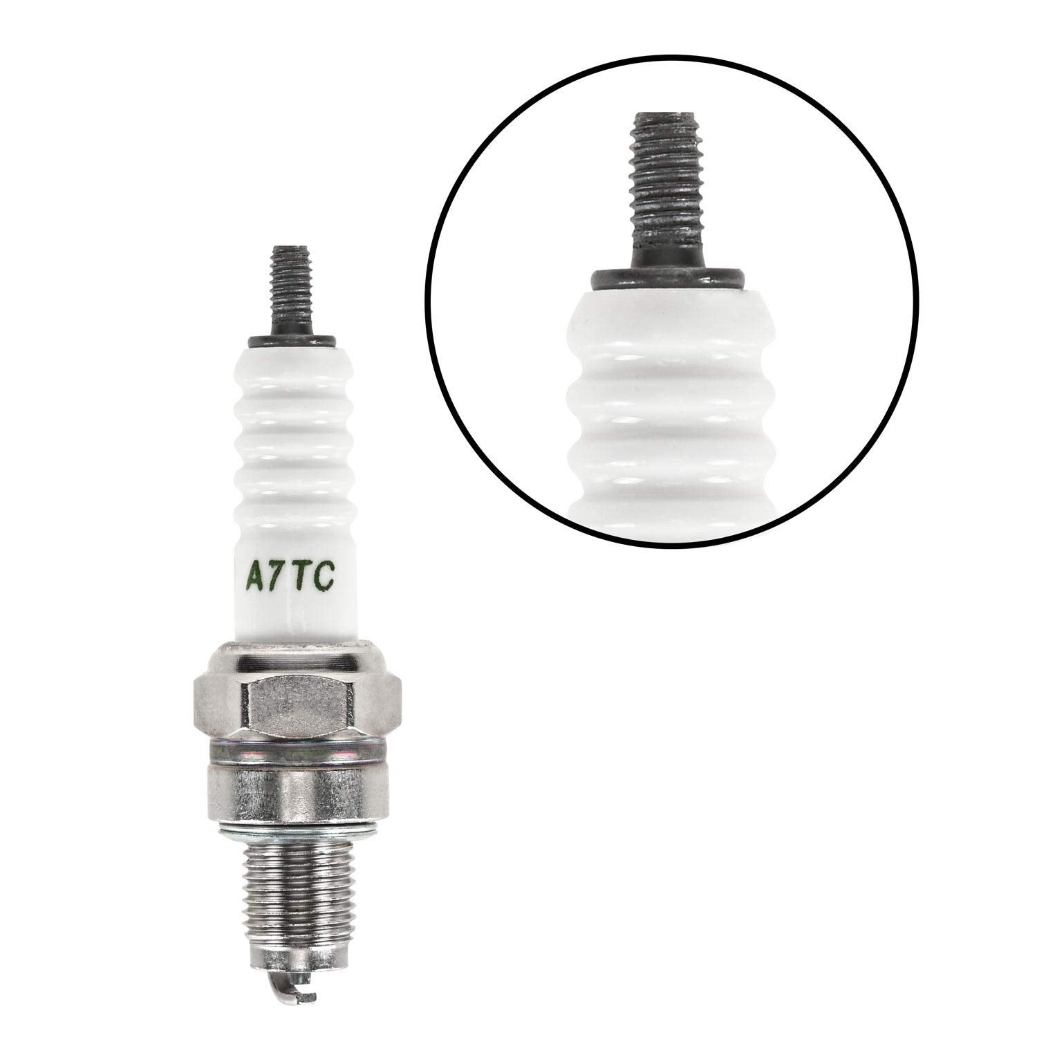 Trkimal Universal Ignition Coil + Spark Plug For Gy6 50Cc-150Cc Taotao Motorcycle Atv Scooter Moped Go Kart