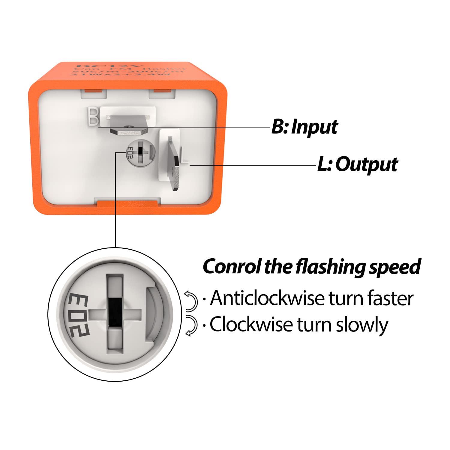 1PZ SR1-H01 Universal Light Turn Signal Switch + Flasher Relay + Horn Replacement for Honda KTM Suzuki Kawasaki Yamaha Motorcycl
